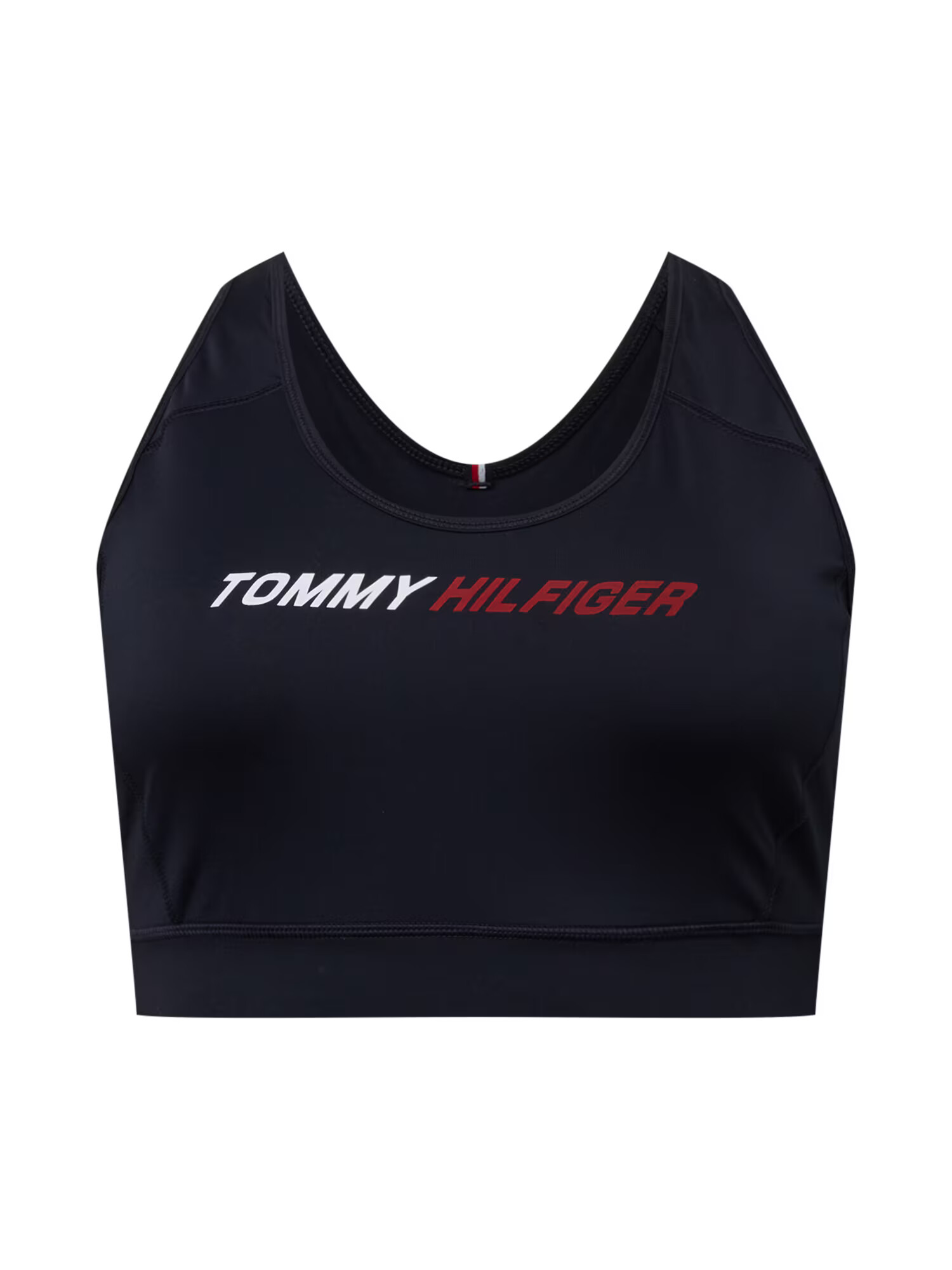 Tommy Hilfiger Curve Sutien albastru închis / roșu / alb - Pled.ro