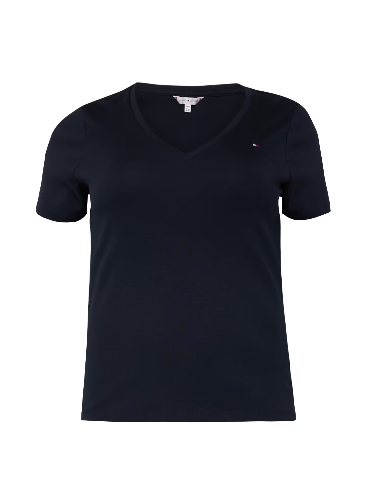 Tommy Hilfiger Curve Tricou bleumarin / roșu intens / alb - Pled.ro