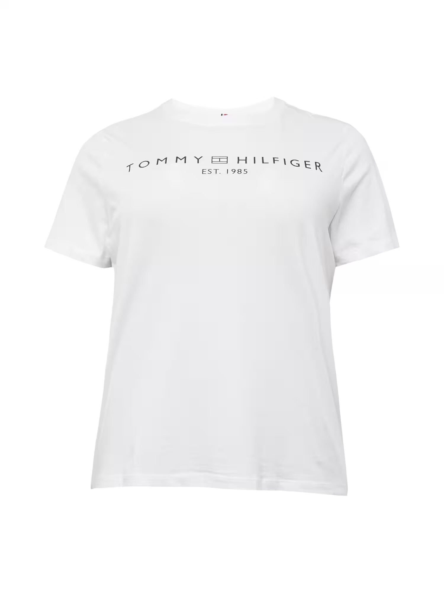 Tommy Hilfiger Curve Tricou roșu / negru / alb - Pled.ro