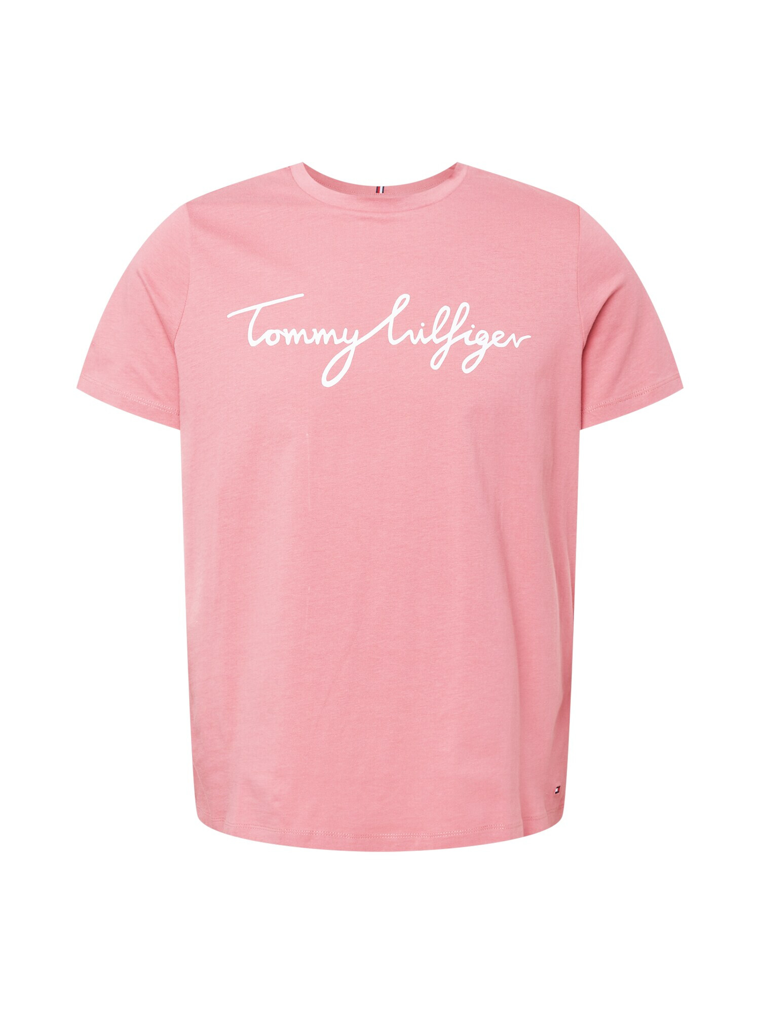 Tommy Hilfiger Curve Tricou roz / alb - Pled.ro