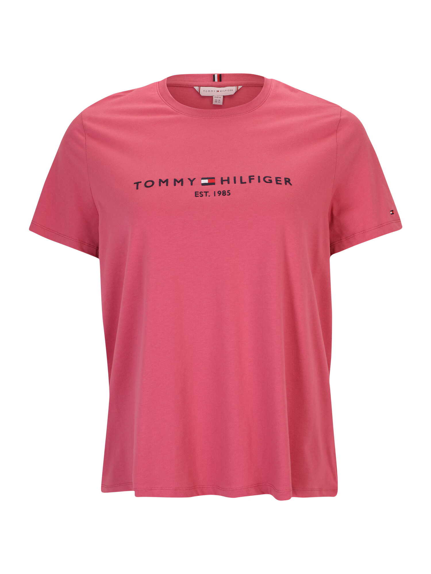 Tommy Hilfiger Curve Tricou roz / negru - Pled.ro