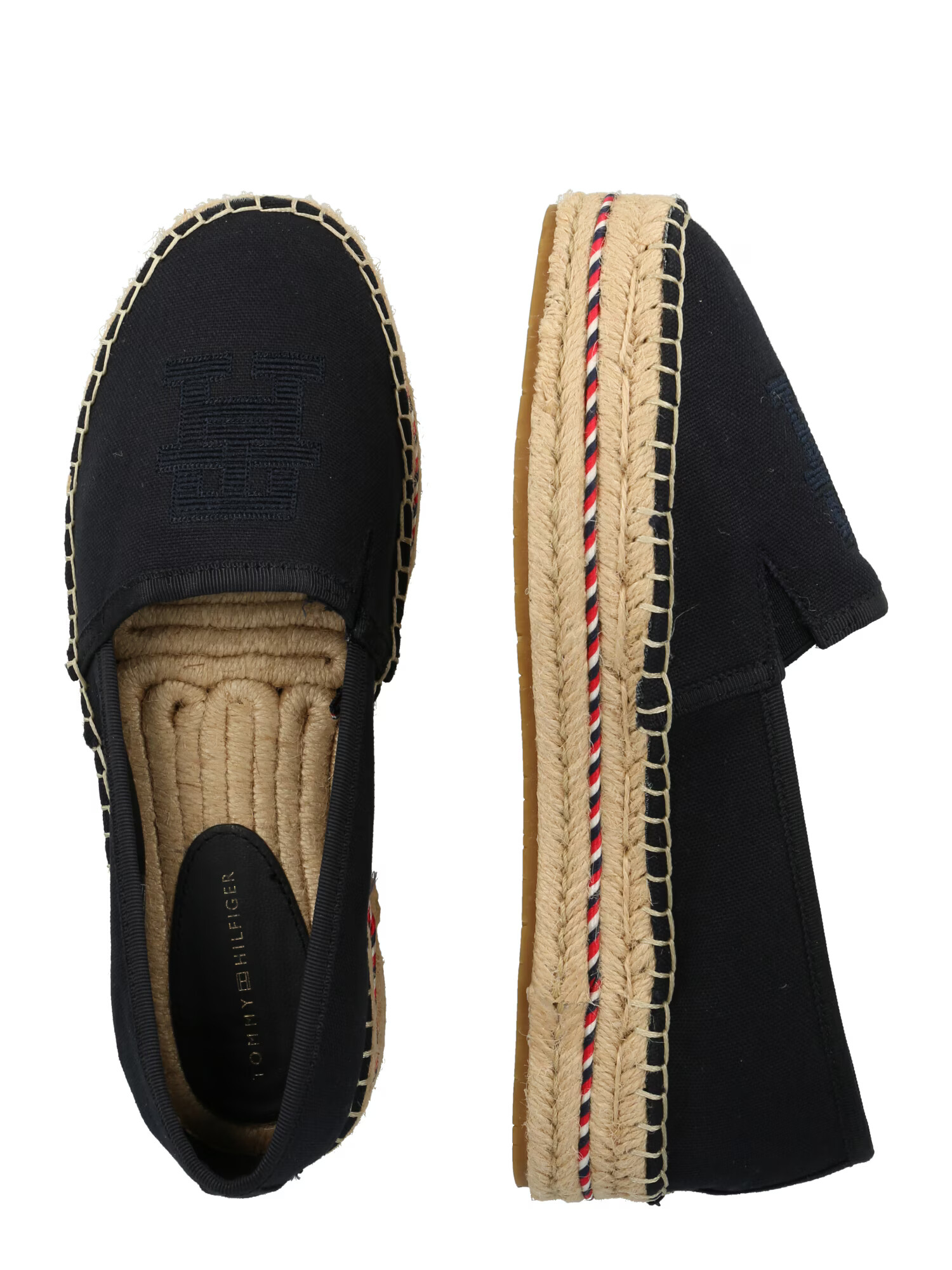 TOMMY HILFIGER Espadrile bleumarin - Pled.ro