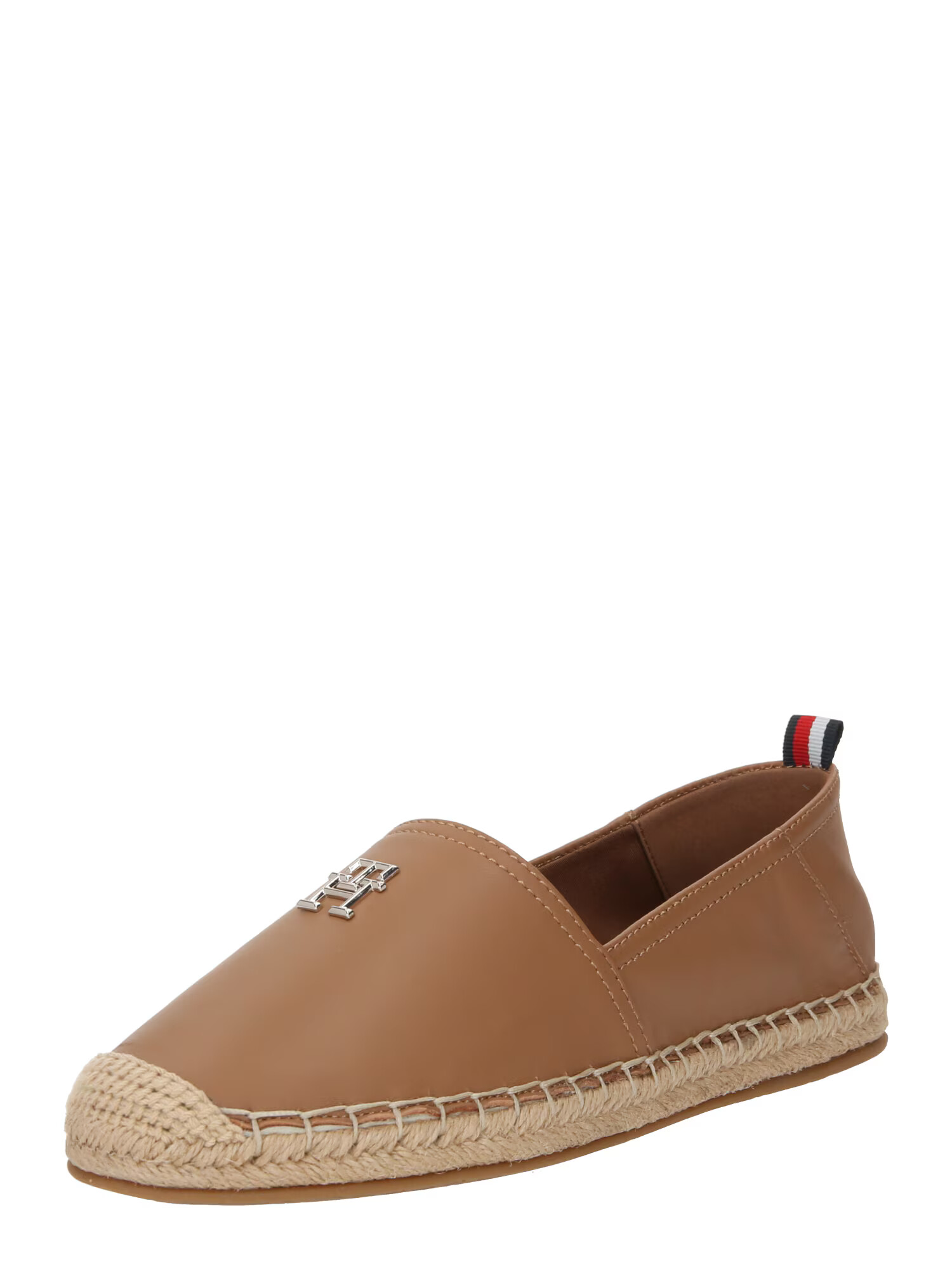 TOMMY HILFIGER Espadrile bleumarin / maro caramel / roșu intens / alb murdar - Pled.ro