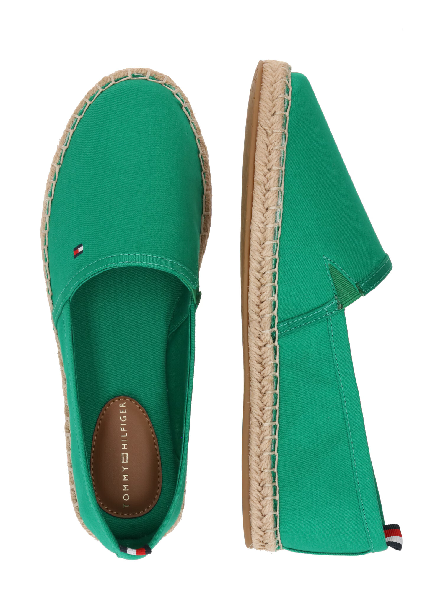 TOMMY HILFIGER Espadrile bleumarin / verde / roșu / alb - Pled.ro