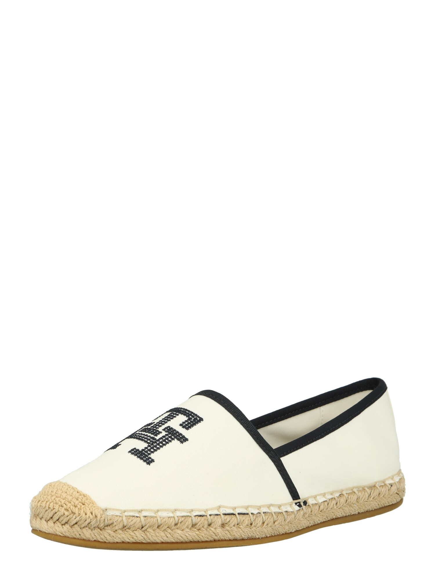 TOMMY HILFIGER Espadrile ecru / albastru închis - Pled.ro