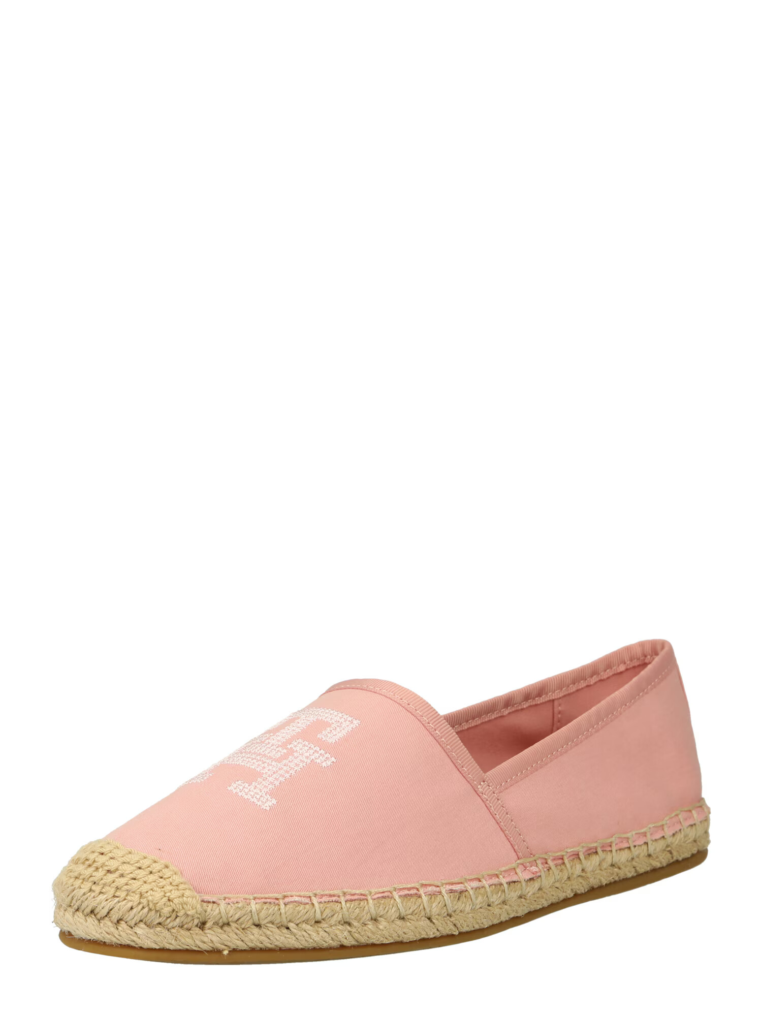 TOMMY HILFIGER Espadrile roz / alb - Pled.ro