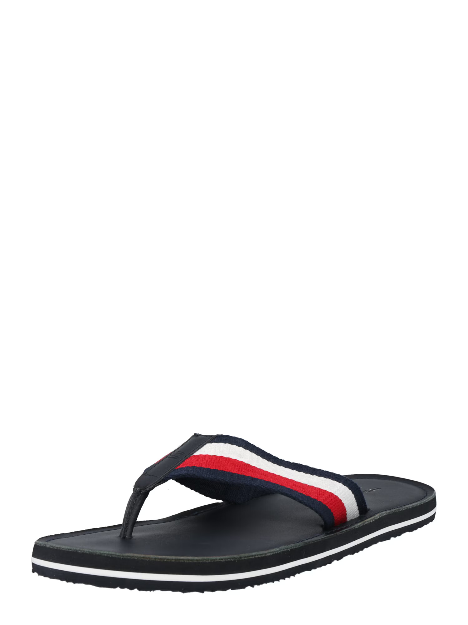 TOMMY HILFIGER Flip-flops bleumarin / roșu / alb - Pled.ro