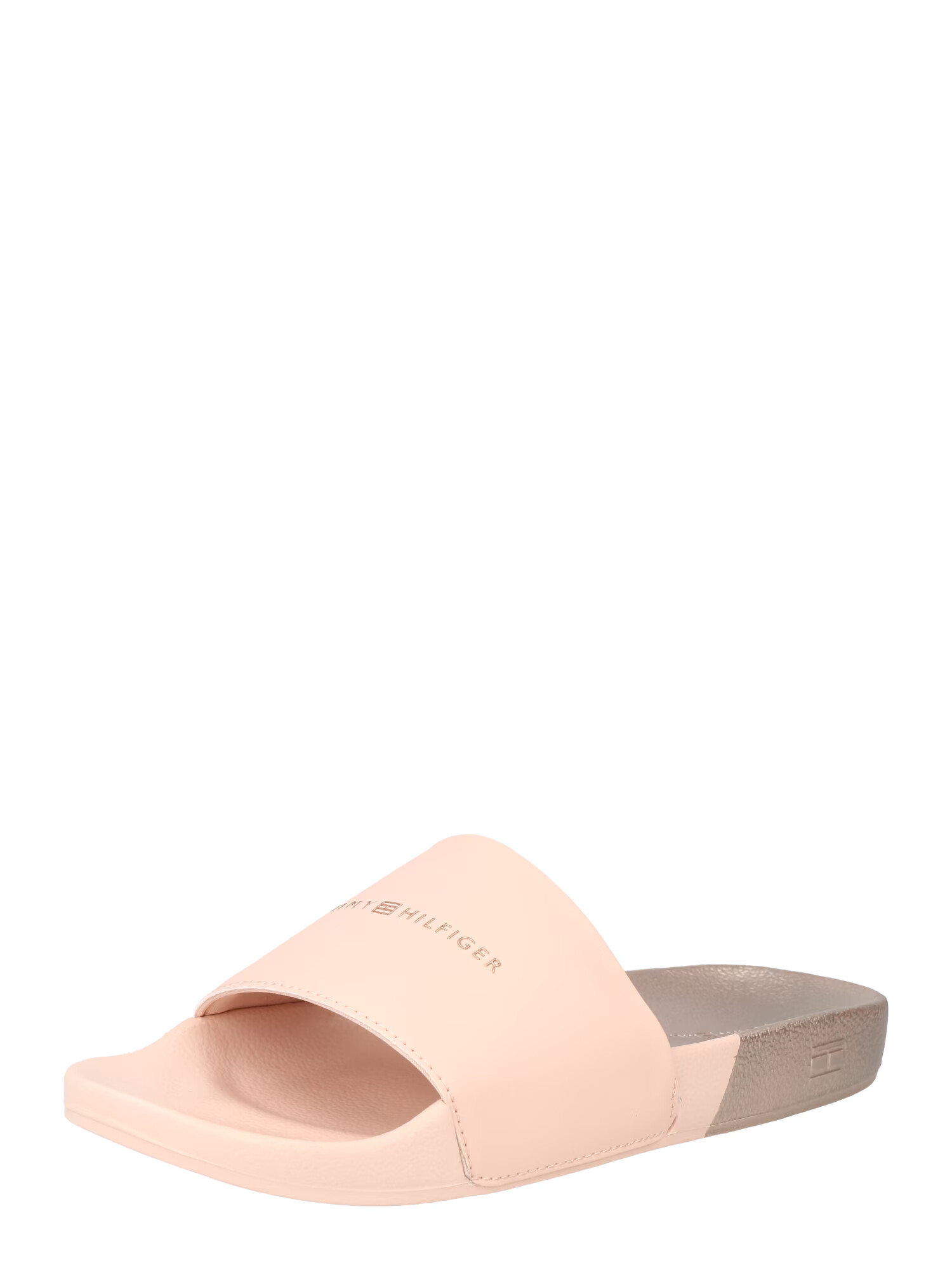 TOMMY HILFIGER Flip-flops bronz / roz - Pled.ro