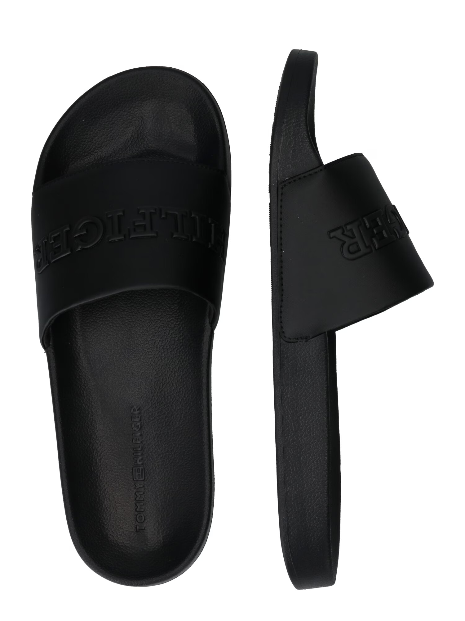 TOMMY HILFIGER Flip-flops negru - Pled.ro