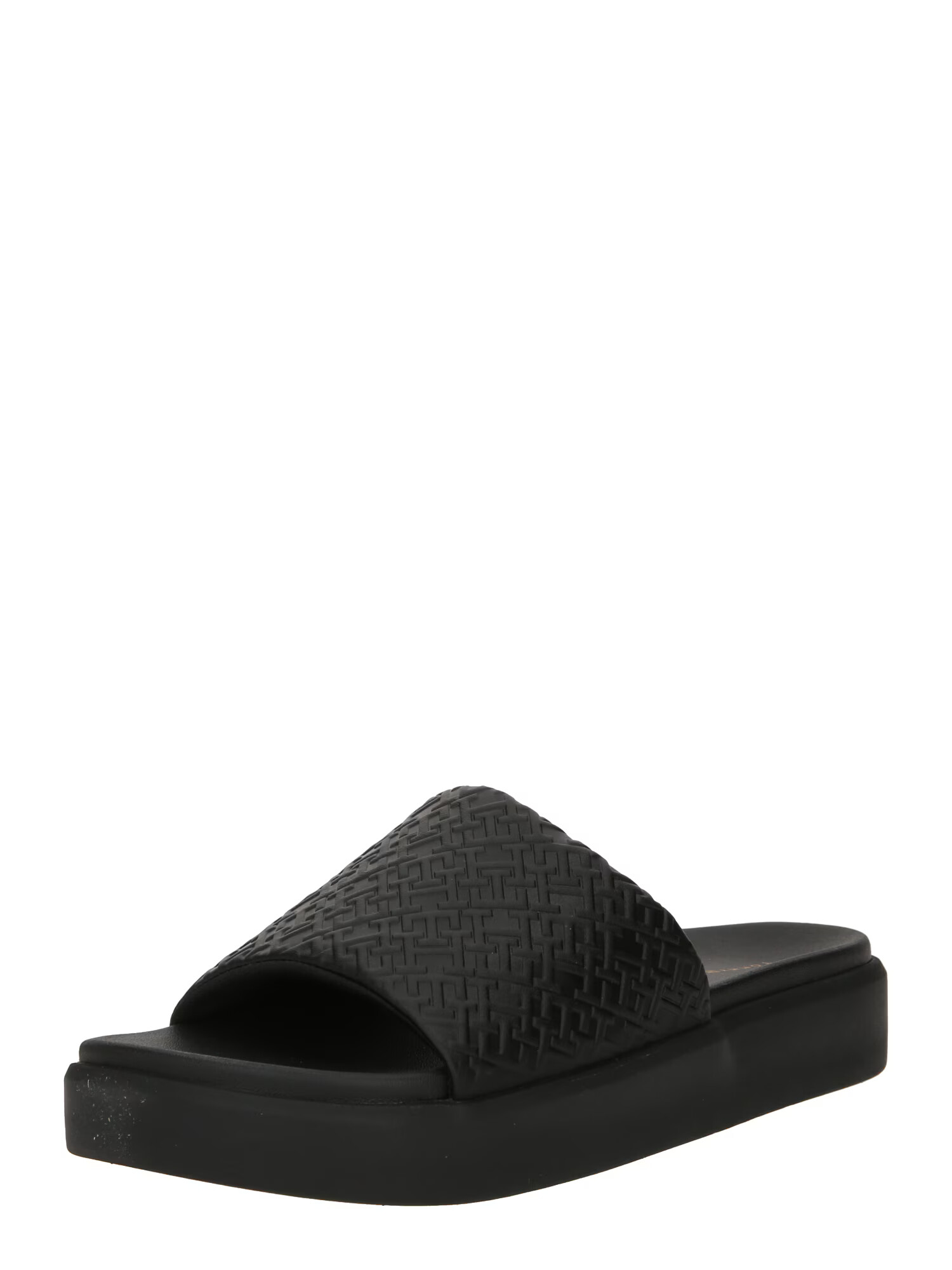 TOMMY HILFIGER Flip-flops negru - Pled.ro