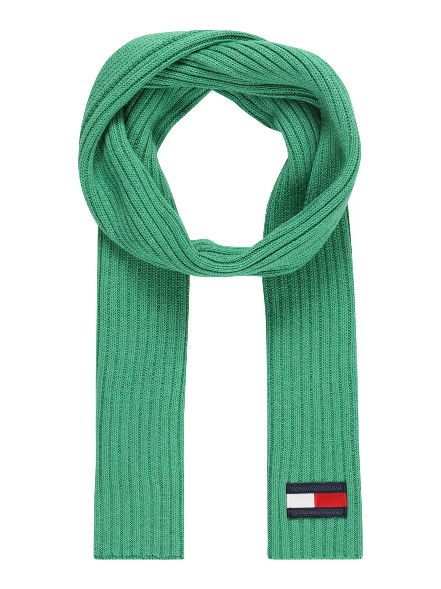 TOMMY HILFIGER Fular bleumarin / verde jad / roșu / alb - Pled.ro