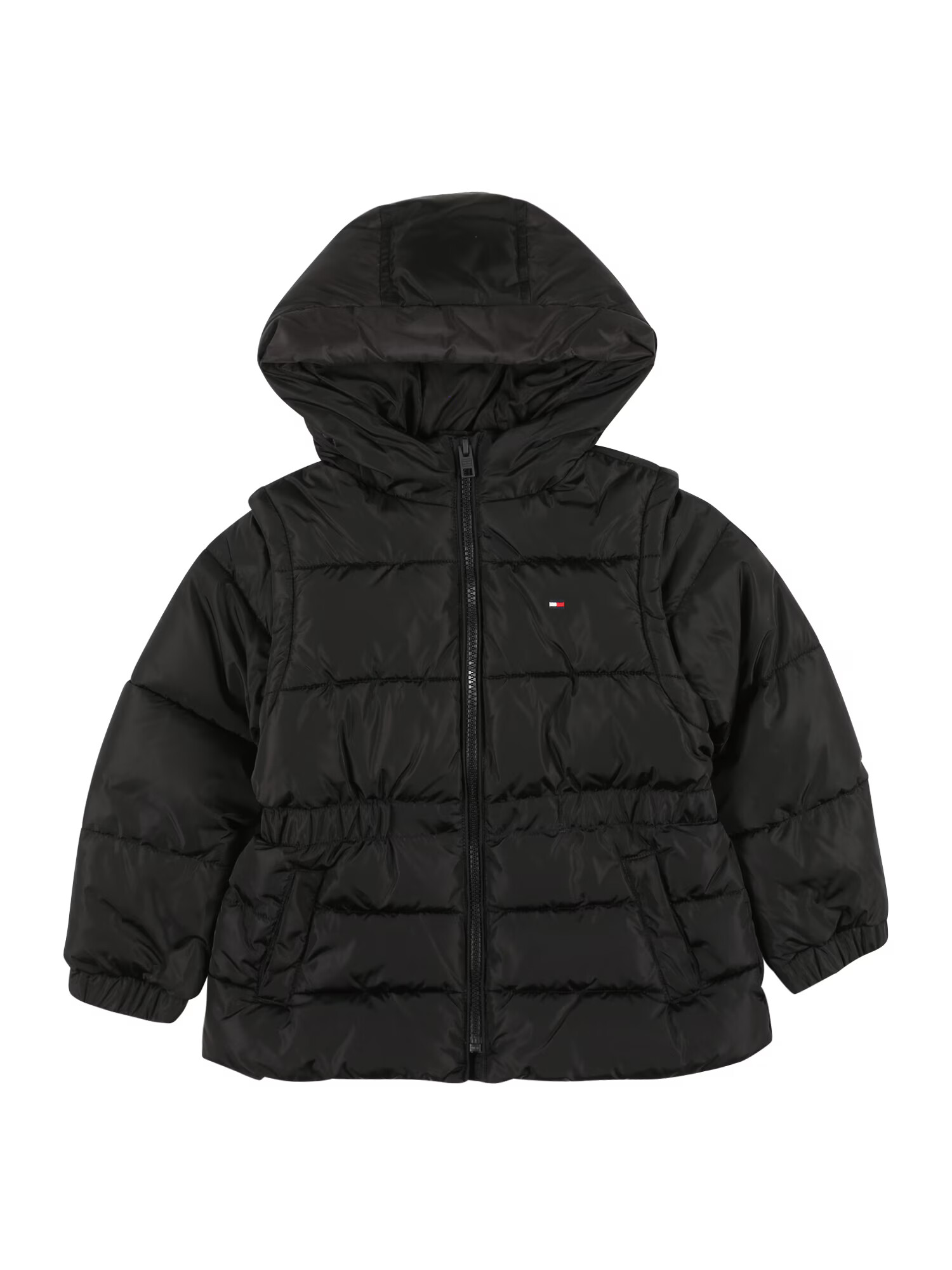 TOMMY HILFIGER Geacă de iarnă bleumarin / roșu / negru / alb - Pled.ro