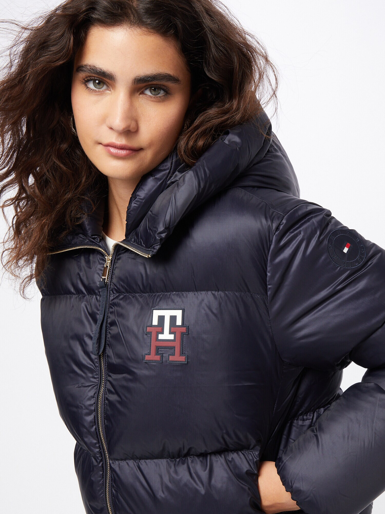 TOMMY HILFIGER Geacă de iarnă albastru noapte - Pled.ro