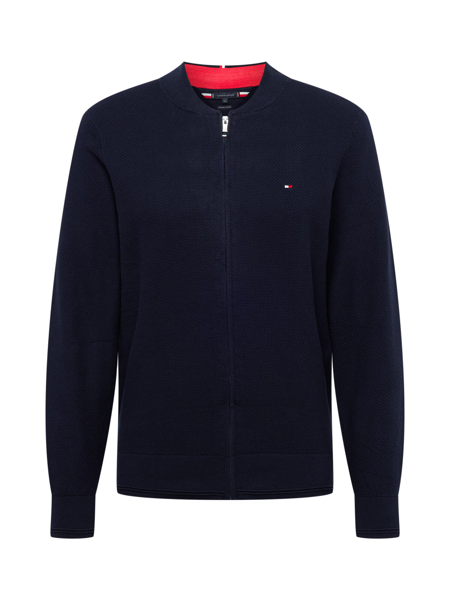 TOMMY HILFIGER Geacă tricotată bleumarin / roșu / alb - Pled.ro