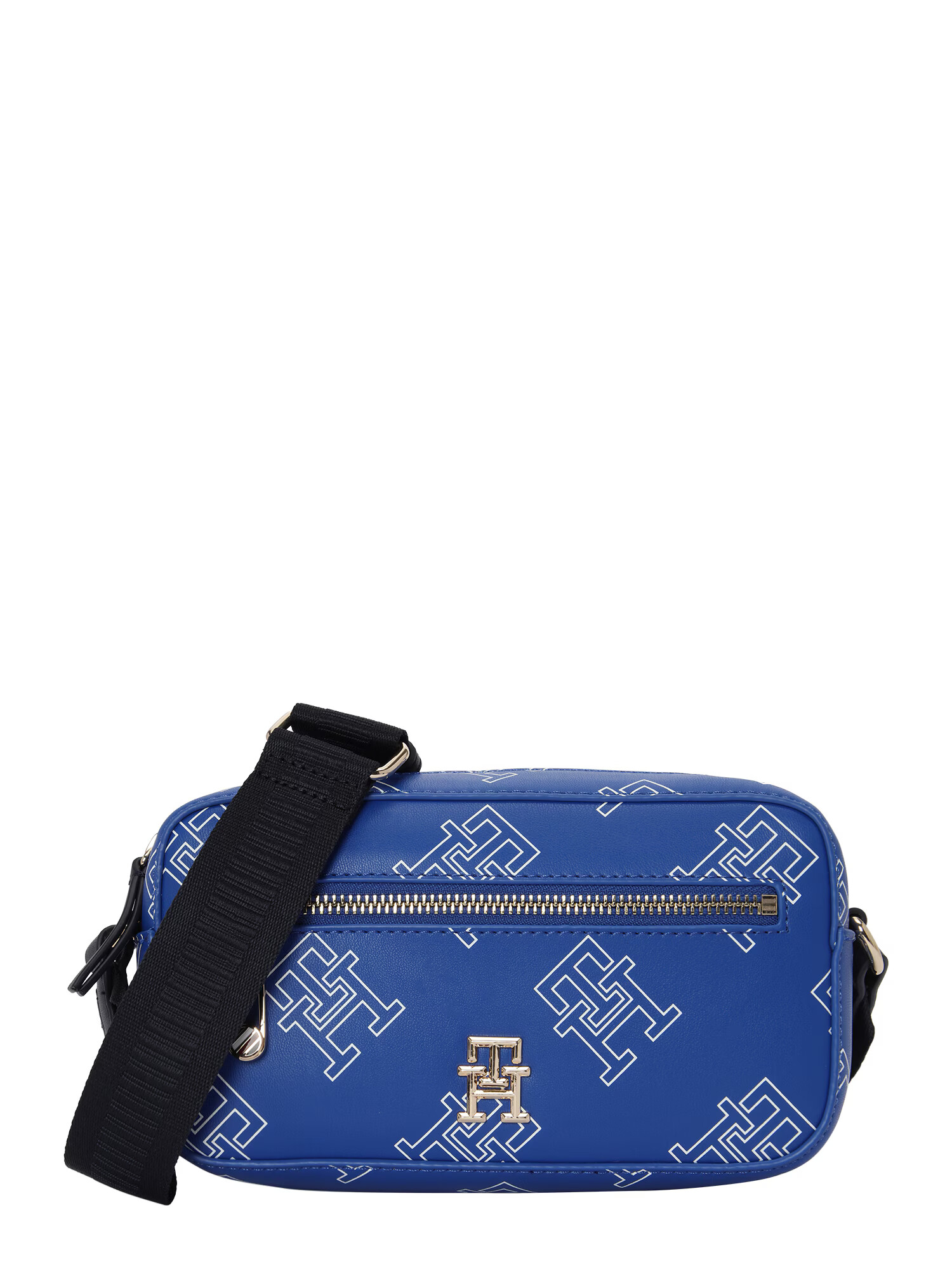 TOMMY HILFIGER Geantă de umăr albastru cobalt / auriu / alb - Pled.ro