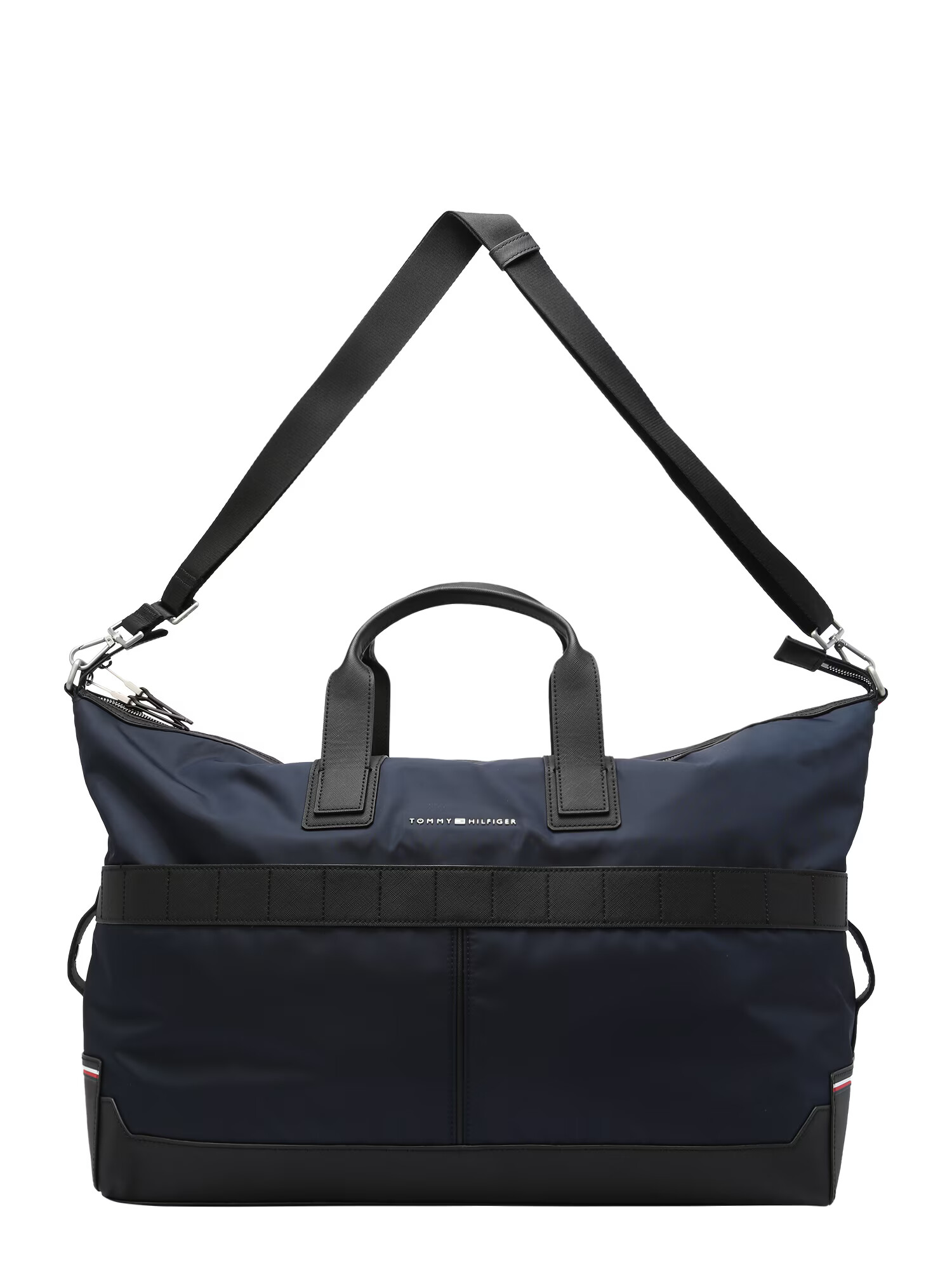 TOMMY HILFIGER Geantă de weekend bleumarin / negru - Pled.ro