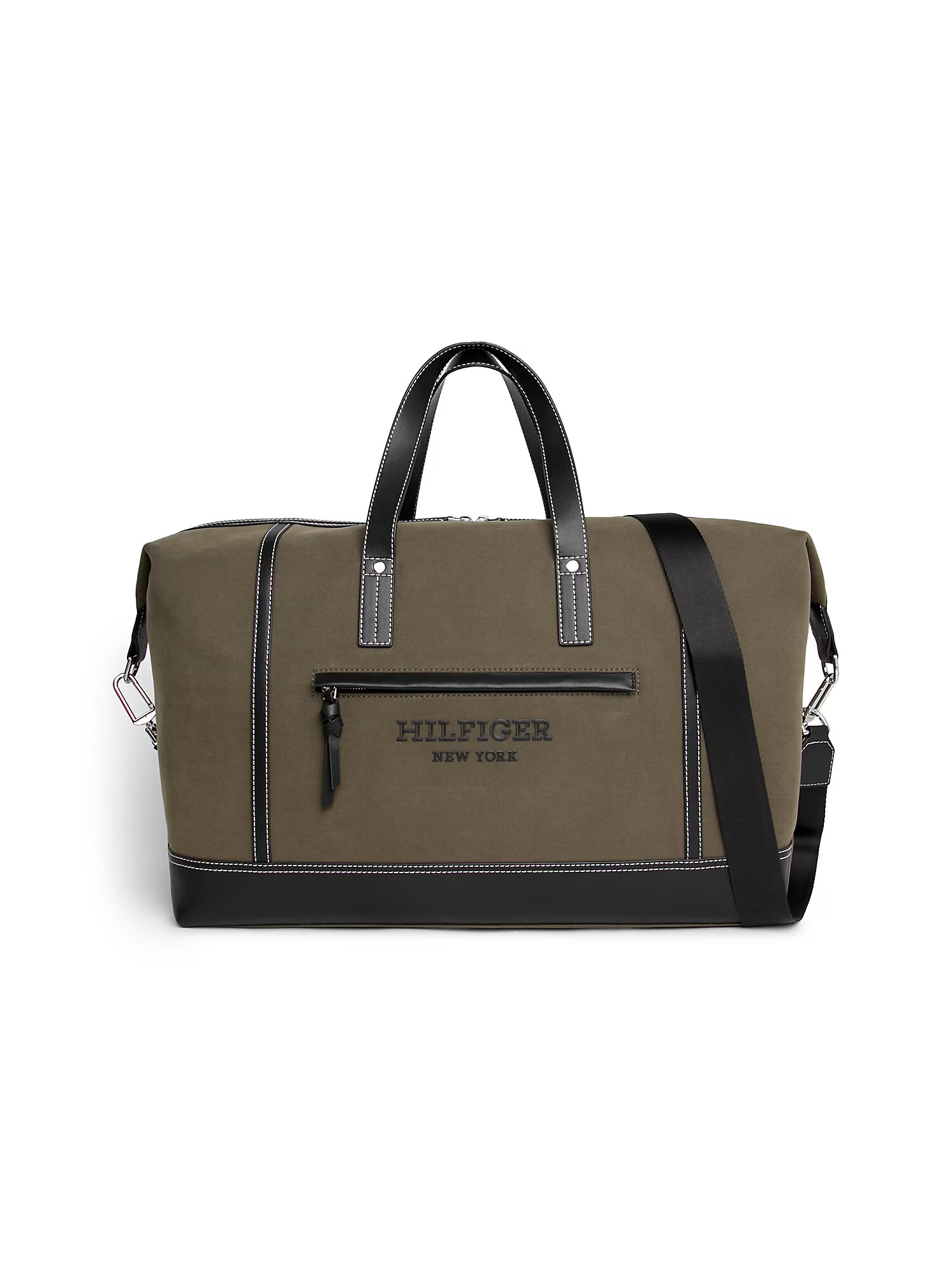 TOMMY HILFIGER Geantă de weekend 'CLASSIC' oliv / negru - Pled.ro