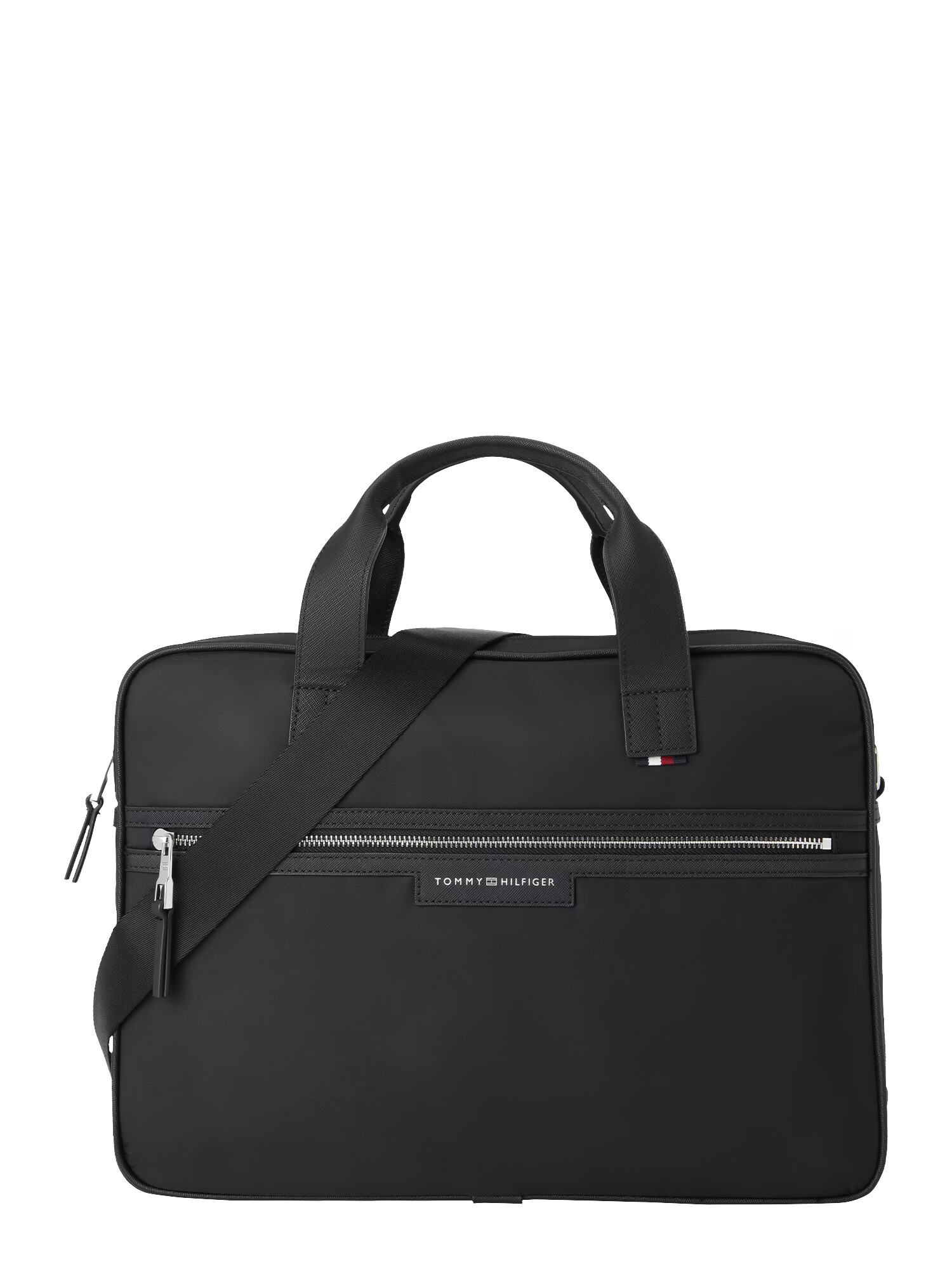 TOMMY HILFIGER Geantă laptop roșu / negru / alb - Pled.ro