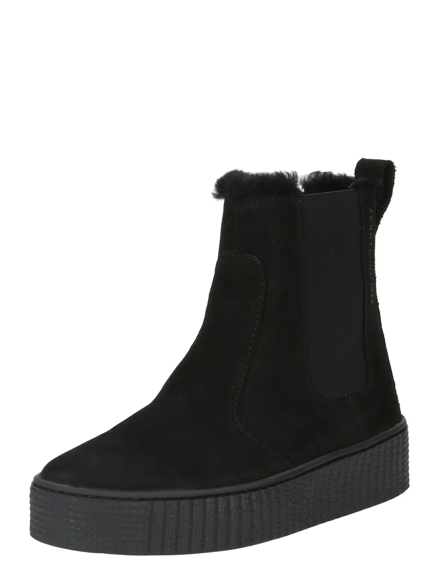 TOMMY HILFIGER Ghete chelsea 'Essential' negru - Pled.ro