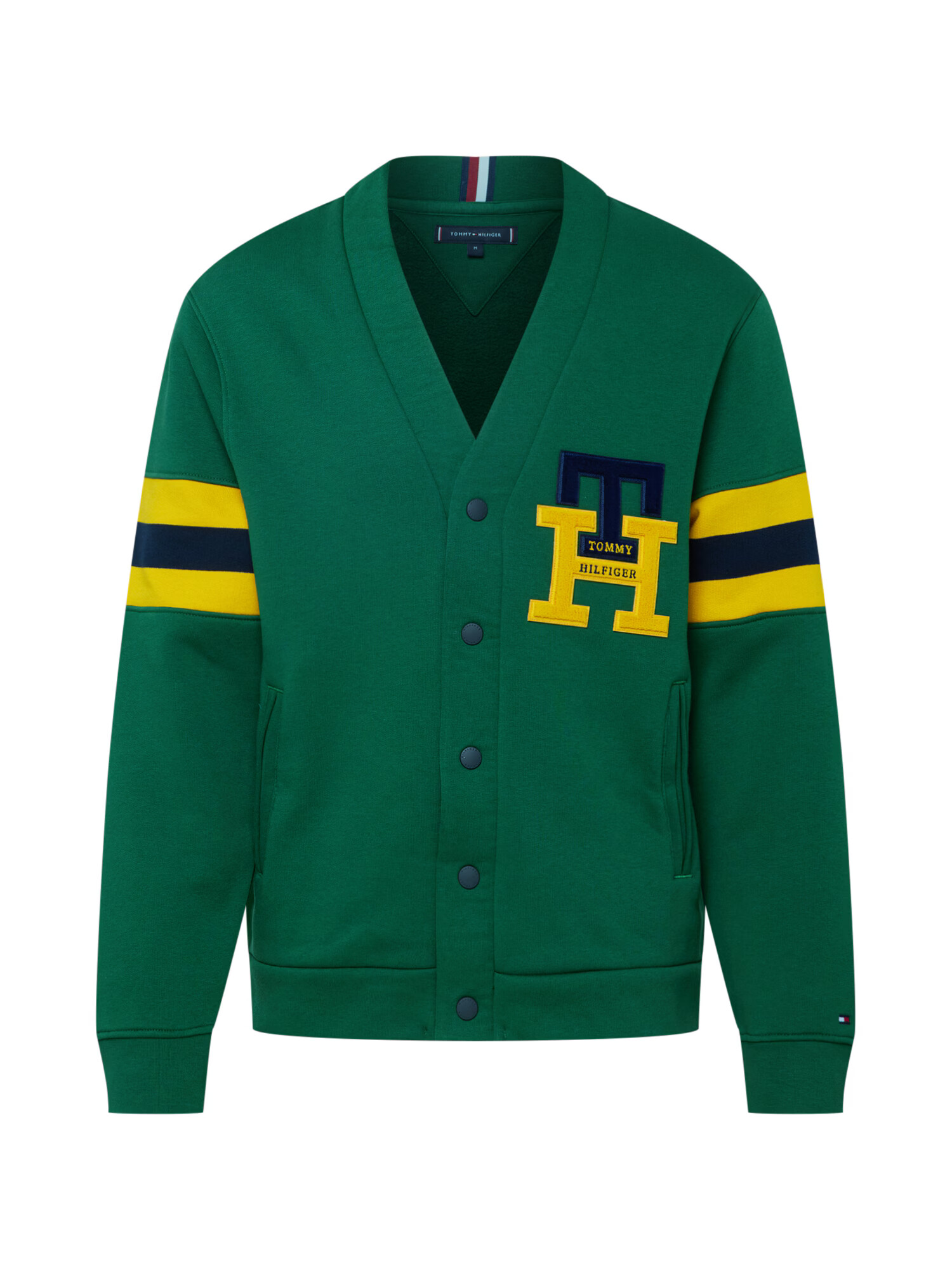 TOMMY HILFIGER Hanorac bleumarin / galben / verde închis - Pled.ro