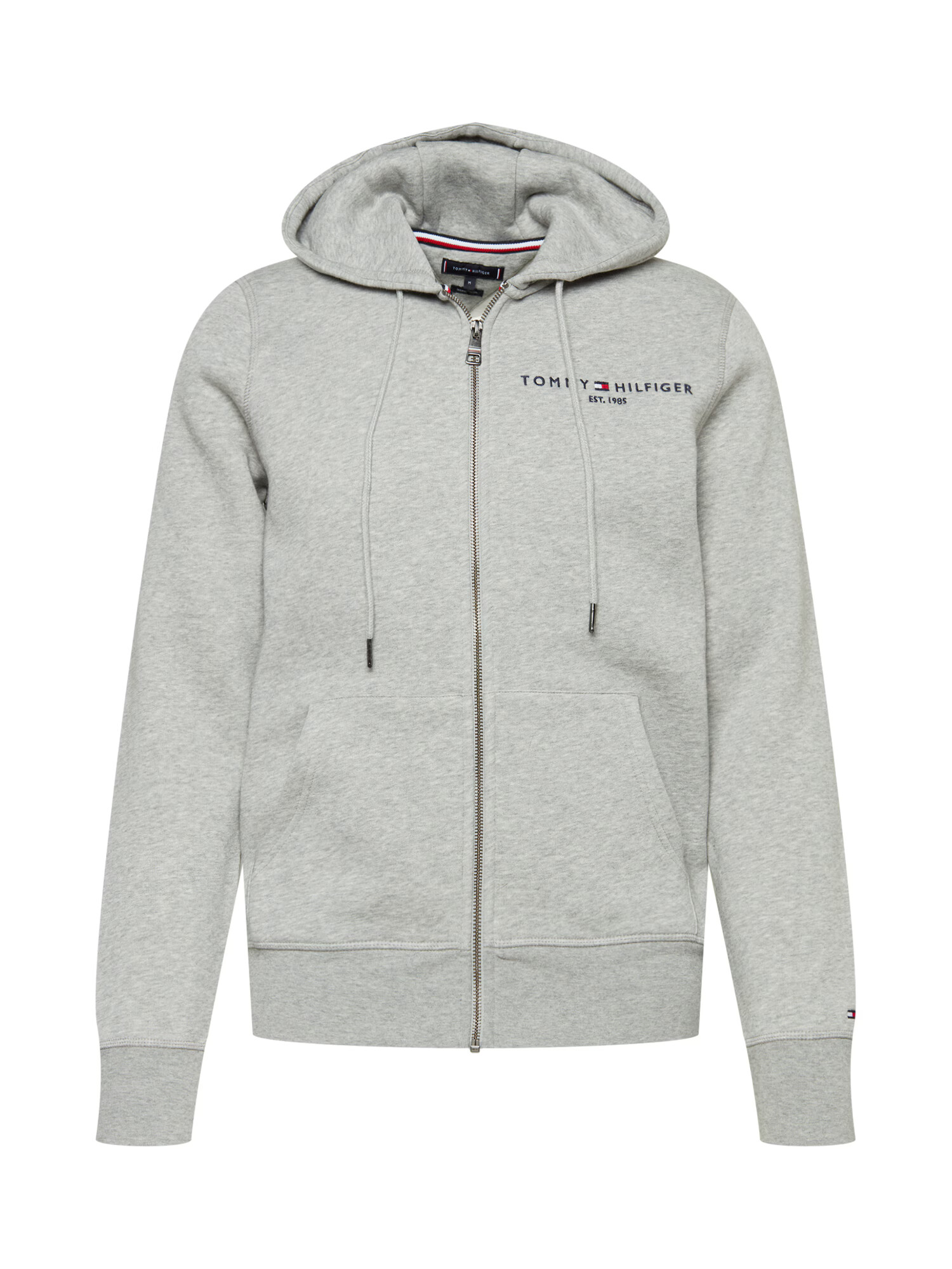 TOMMY HILFIGER Hanorac bleumarin / gri deschis / roșu - Pled.ro