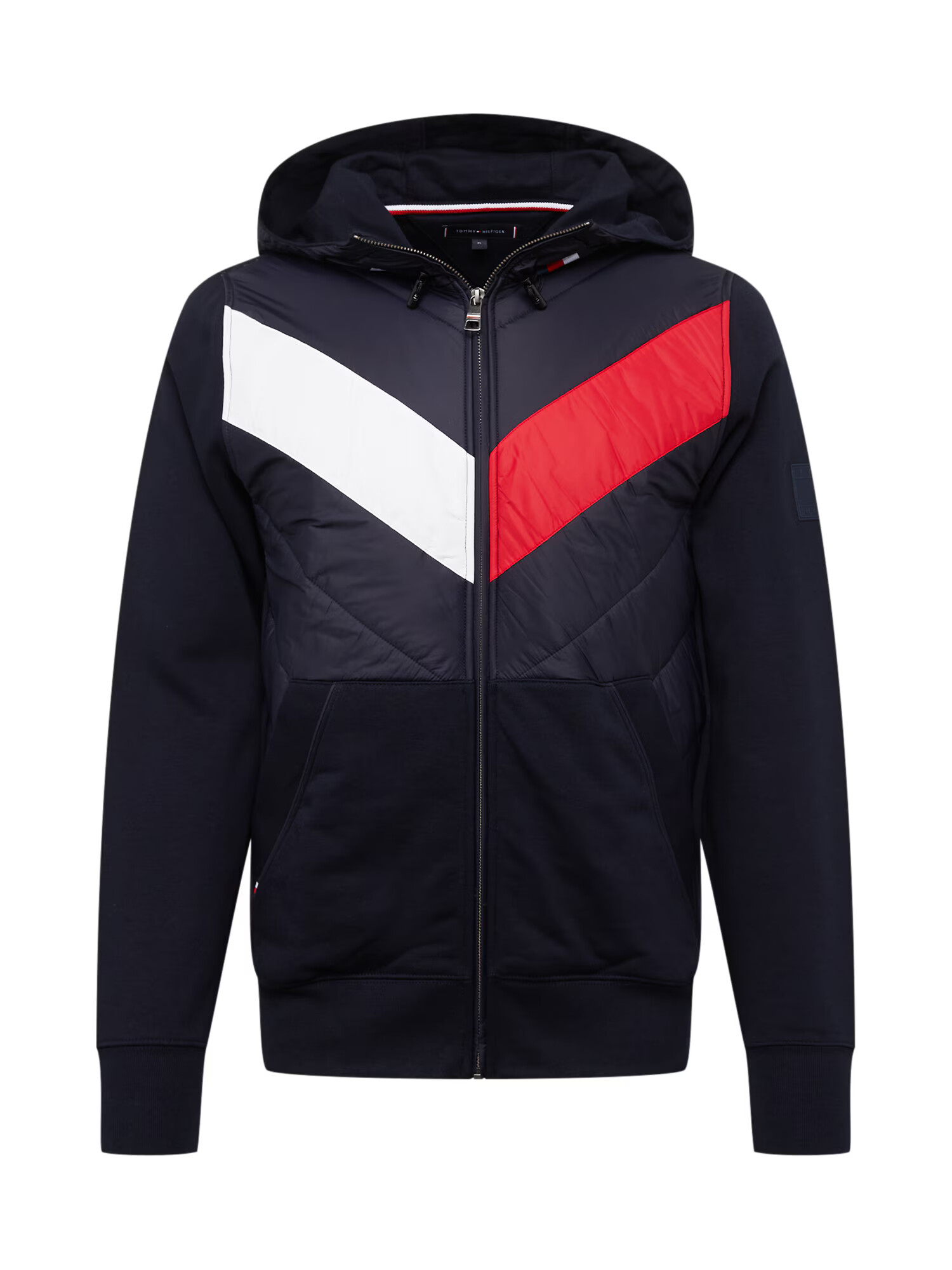 TOMMY HILFIGER Hanorac bleumarin / roșu / alb - Pled.ro