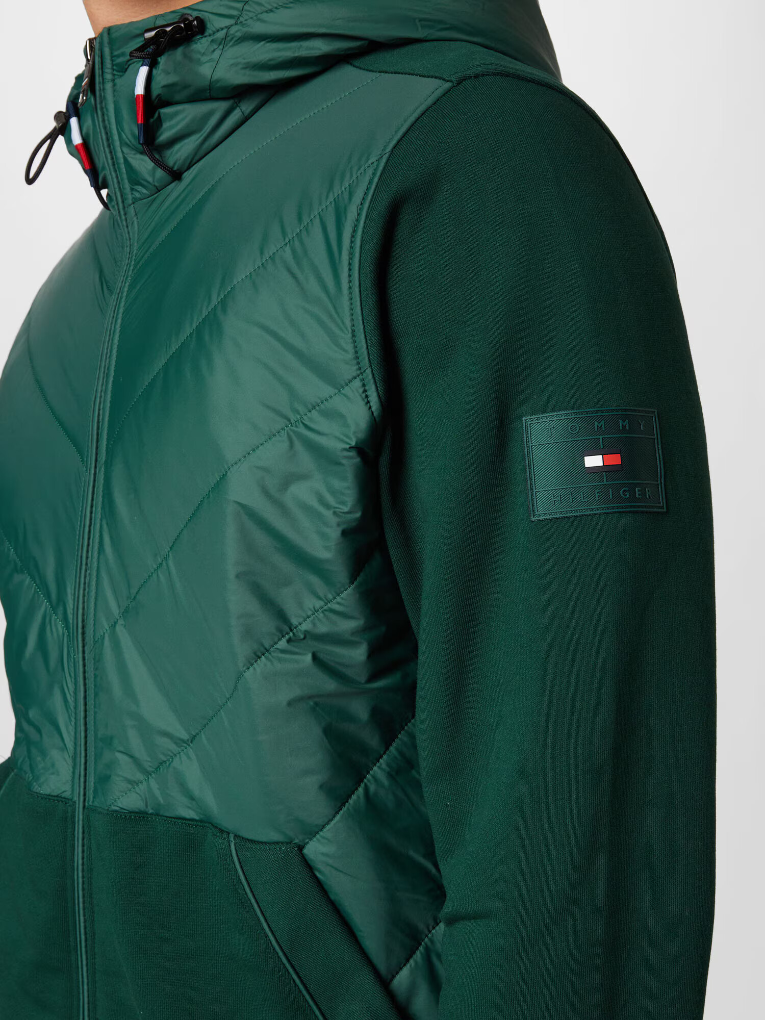 TOMMY HILFIGER Hanorac verde închis - Pled.ro