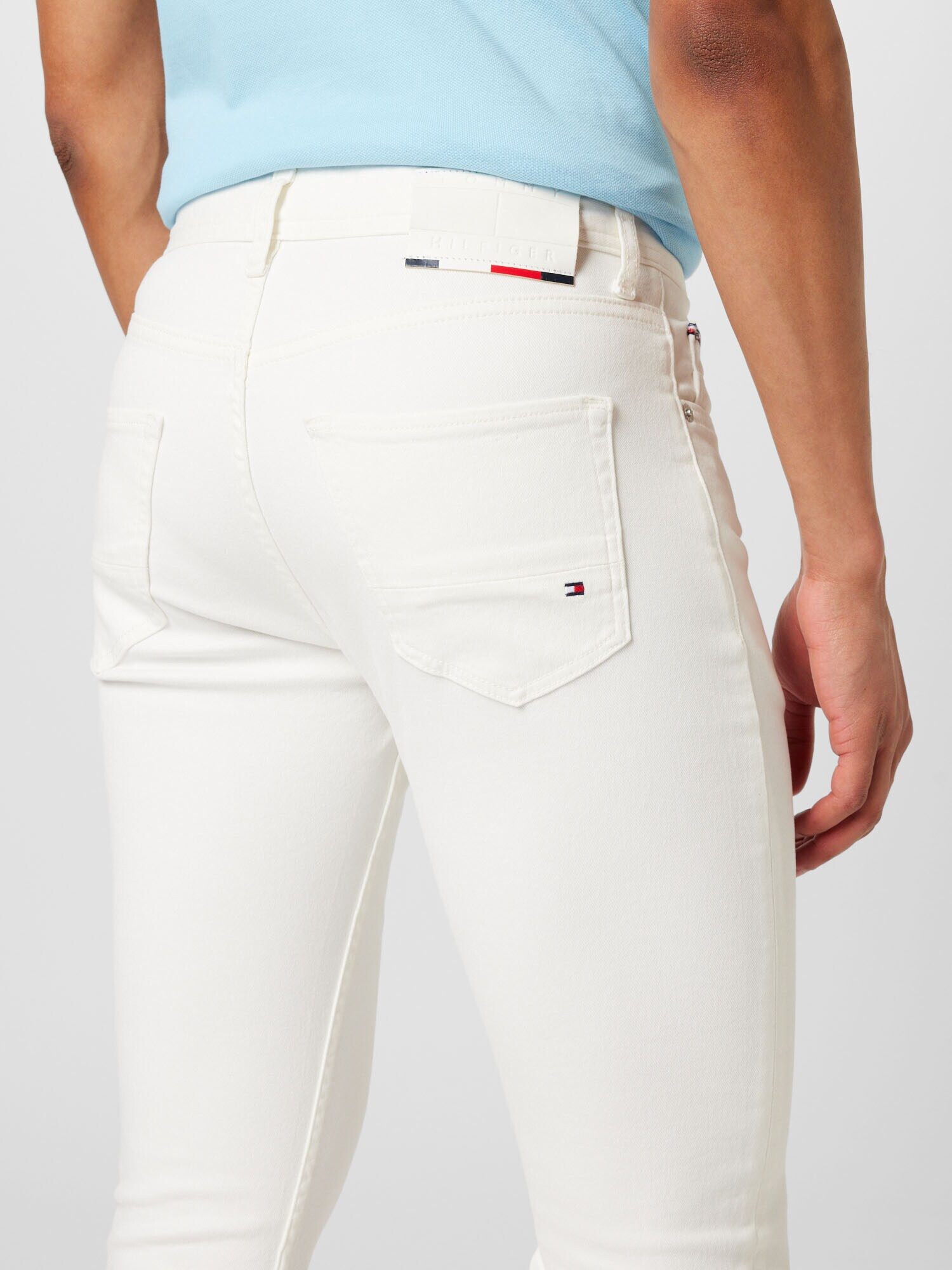 TOMMY HILFIGER Jeans alb denim - Pled.ro