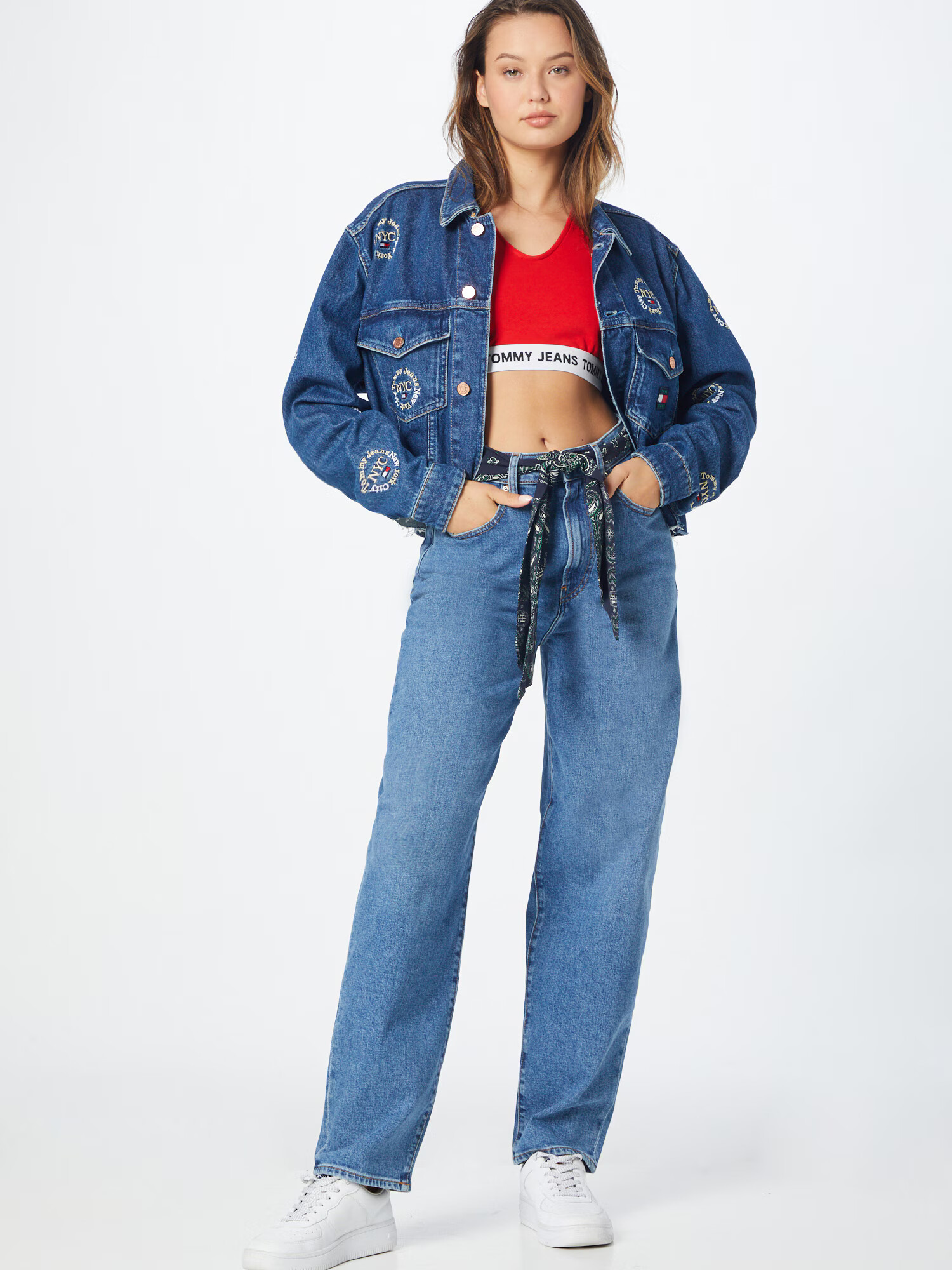 TOMMY HILFIGER Jeans albastru denim - Pled.ro