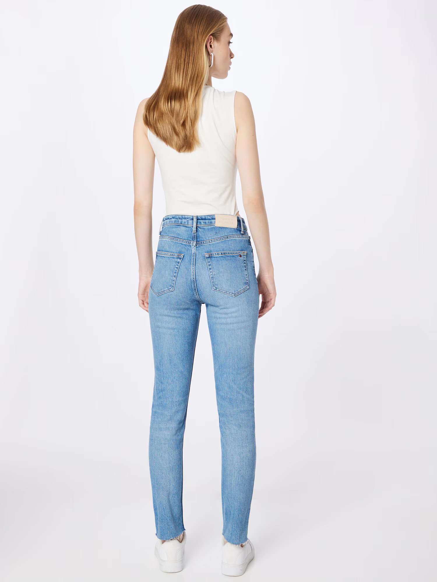 TOMMY HILFIGER Jeans 'Cigarette' albastru denim - Pled.ro