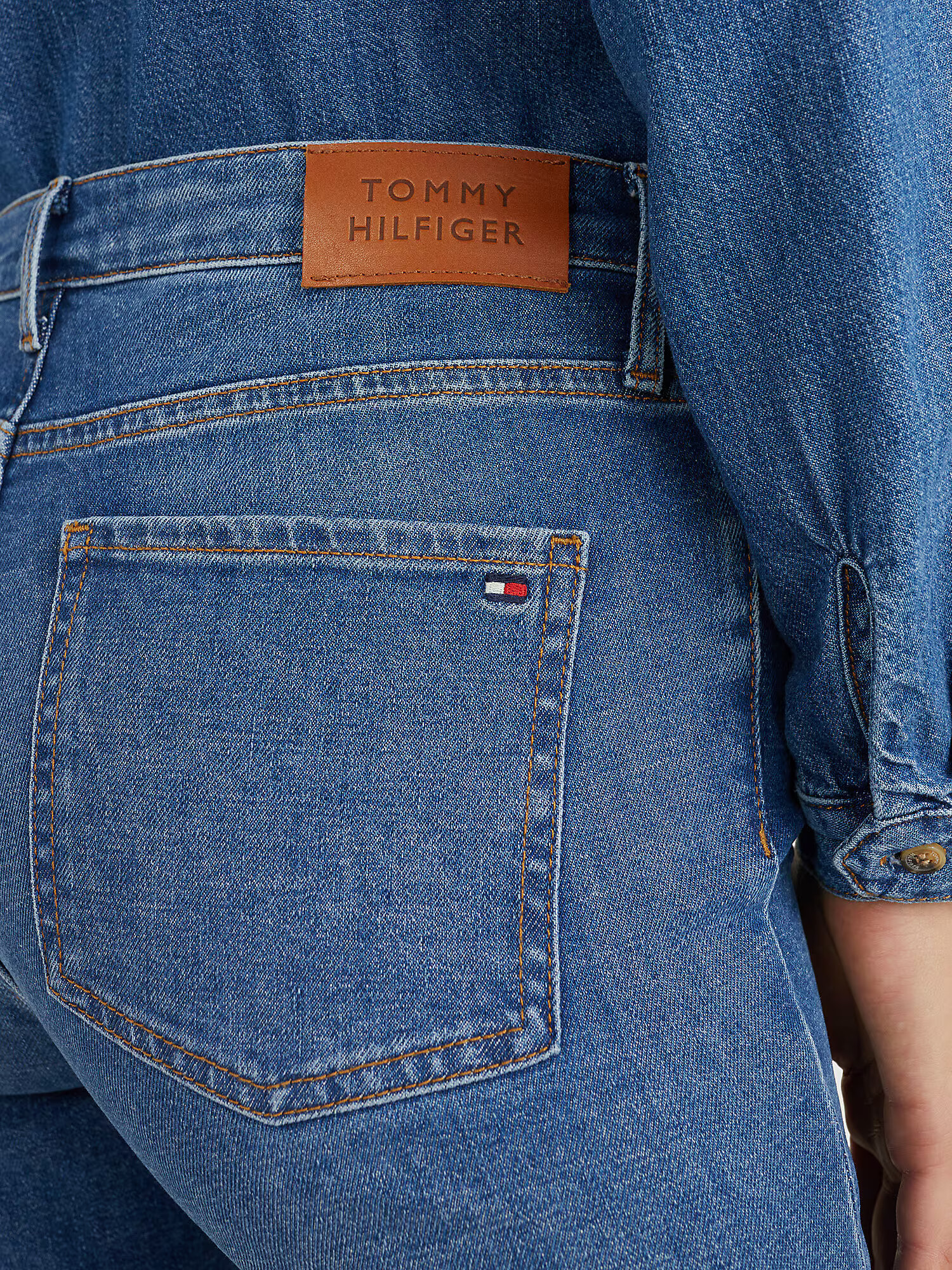 TOMMY HILFIGER Jeans albastru denim - Pled.ro