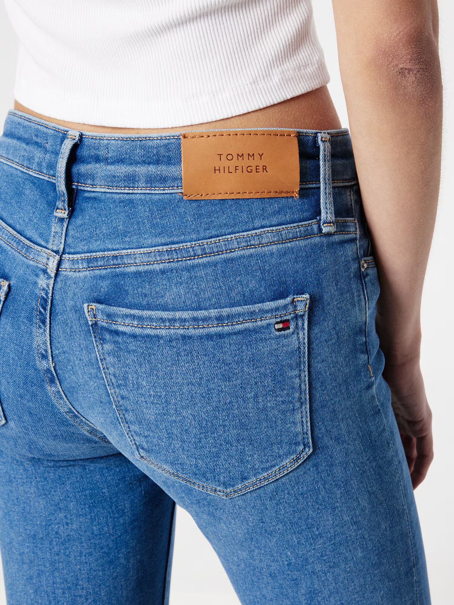 TOMMY HILFIGER Jeans 'Como' albastru denim - Pled.ro