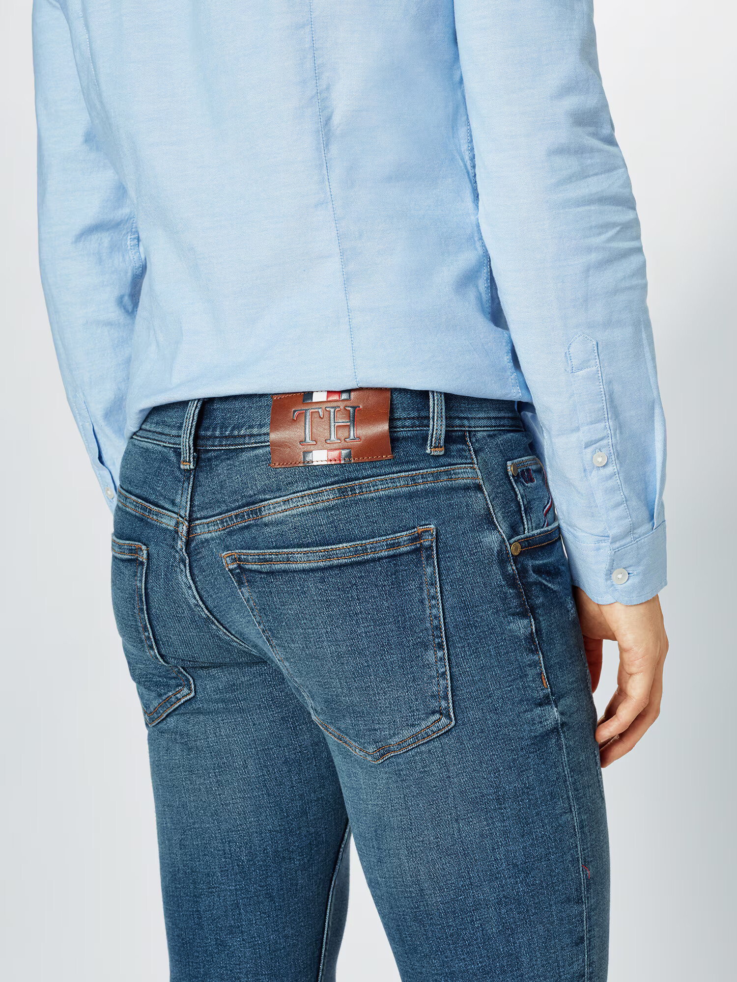 TOMMY HILFIGER Jeans albastru denim - Pled.ro