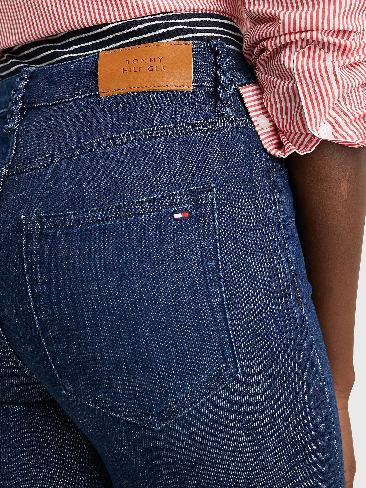 TOMMY HILFIGER Jeans albastru închis - Pled.ro