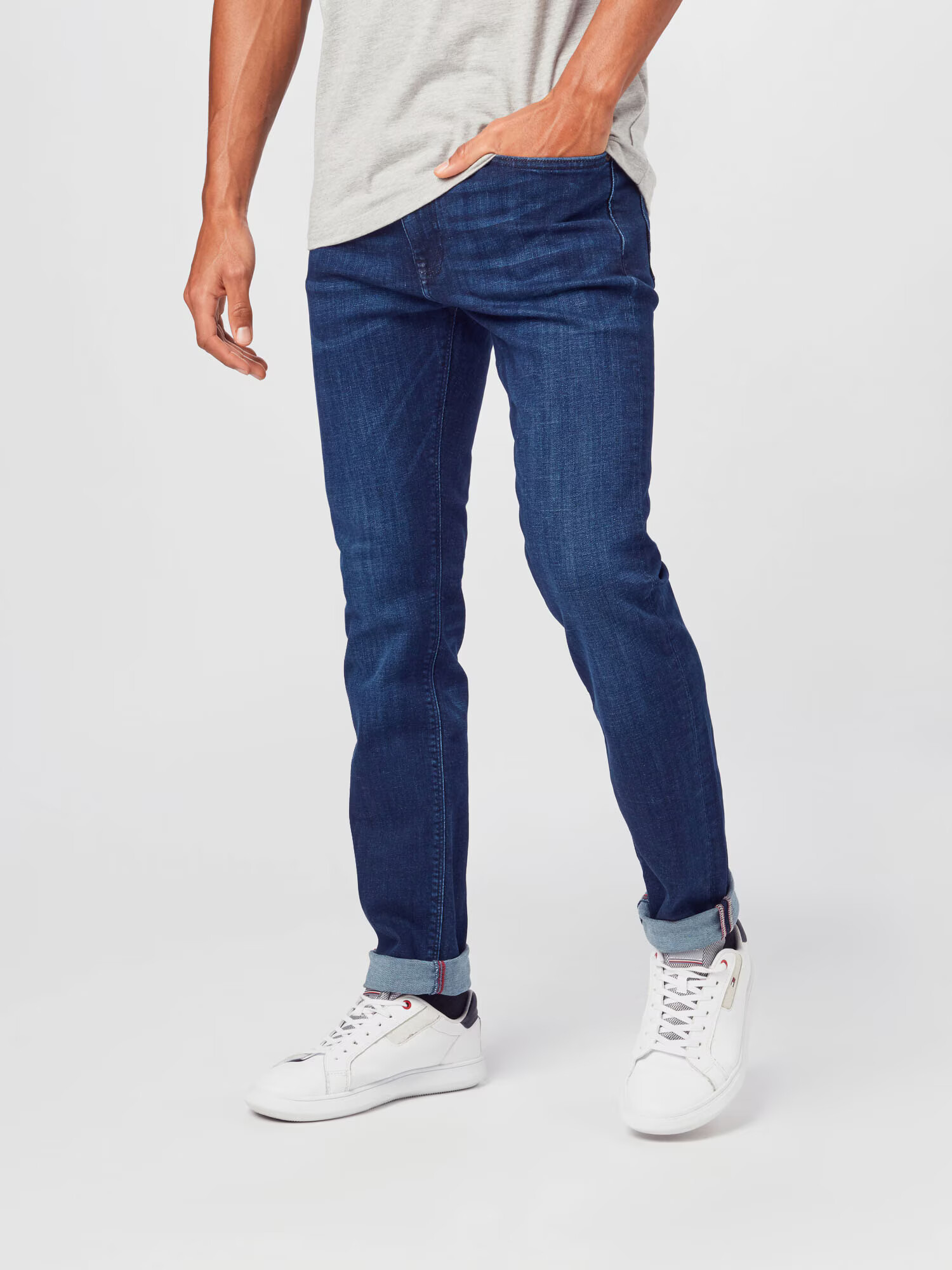 TOMMY HILFIGER Jeans 'Bleecker' albastru închis - Pled.ro