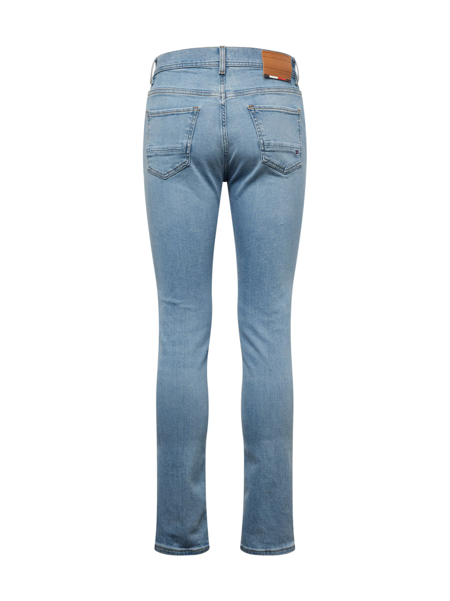 TOMMY HILFIGER Jeans 'Bleecker' albastru / bleumarin / maro / sângeriu / alb - Pled.ro