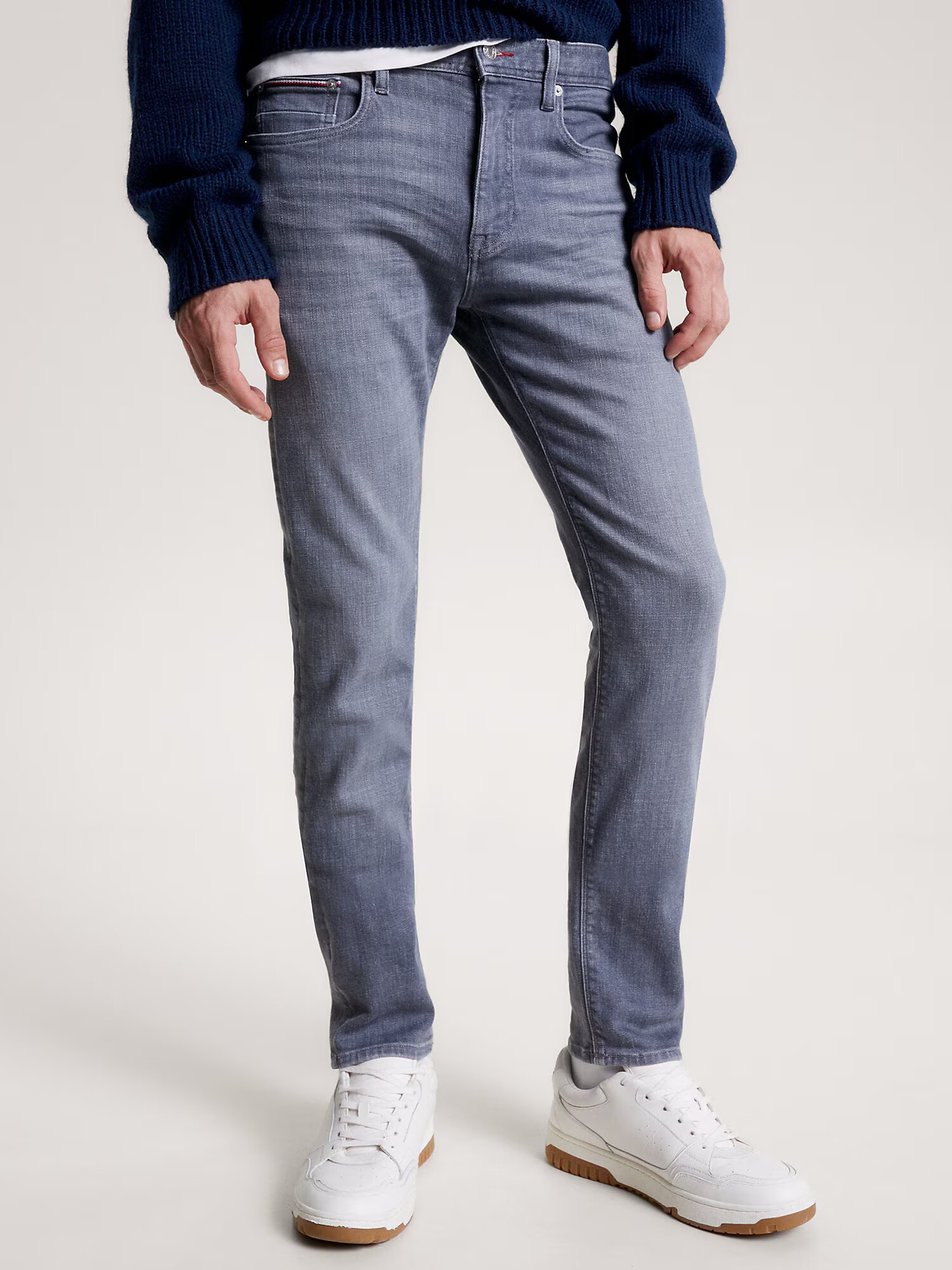 TOMMY HILFIGER Jeans 'Bleecker' gri denim - Pled.ro