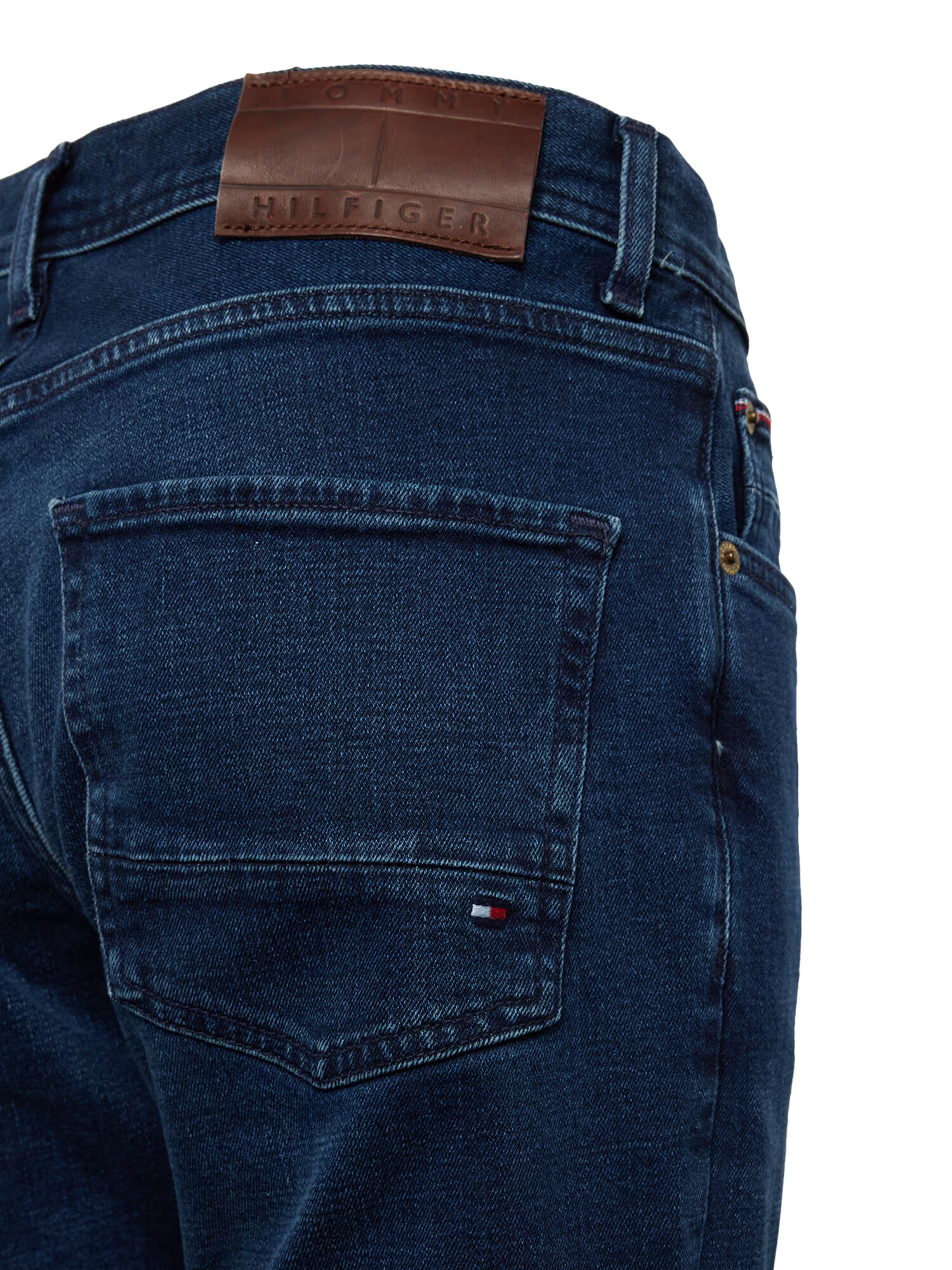 TOMMY HILFIGER Jeans 'DENTON' albastru închis - Pled.ro