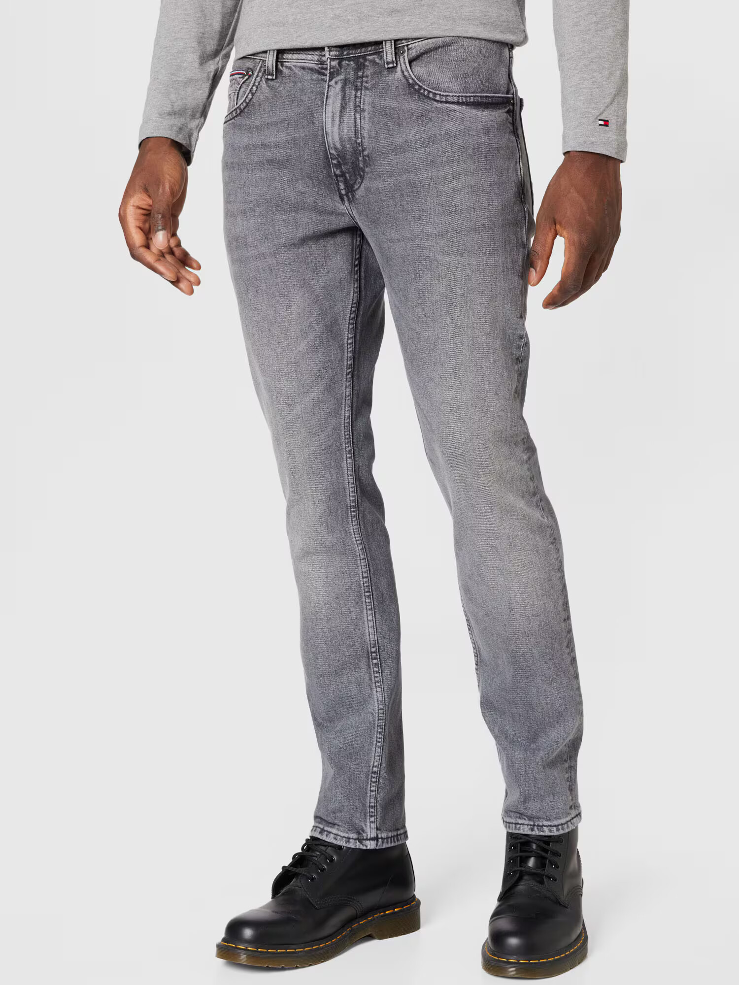 TOMMY HILFIGER Jeans 'Denton' gri denim - Pled.ro