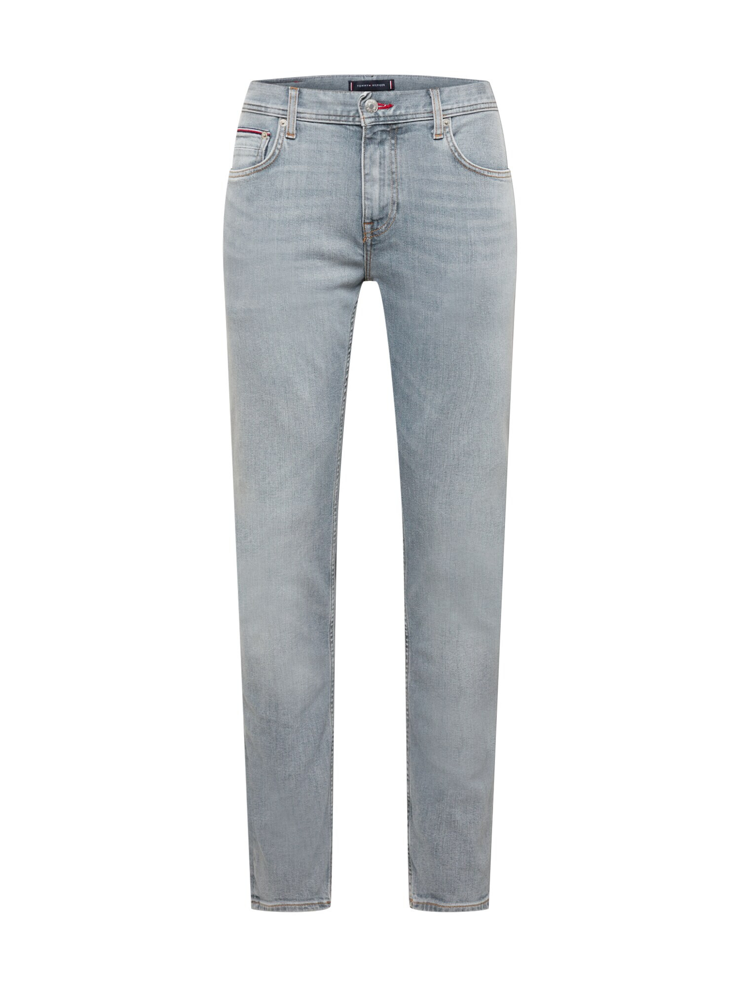 TOMMY HILFIGER Jeans 'Denton' gri deschis - Pled.ro