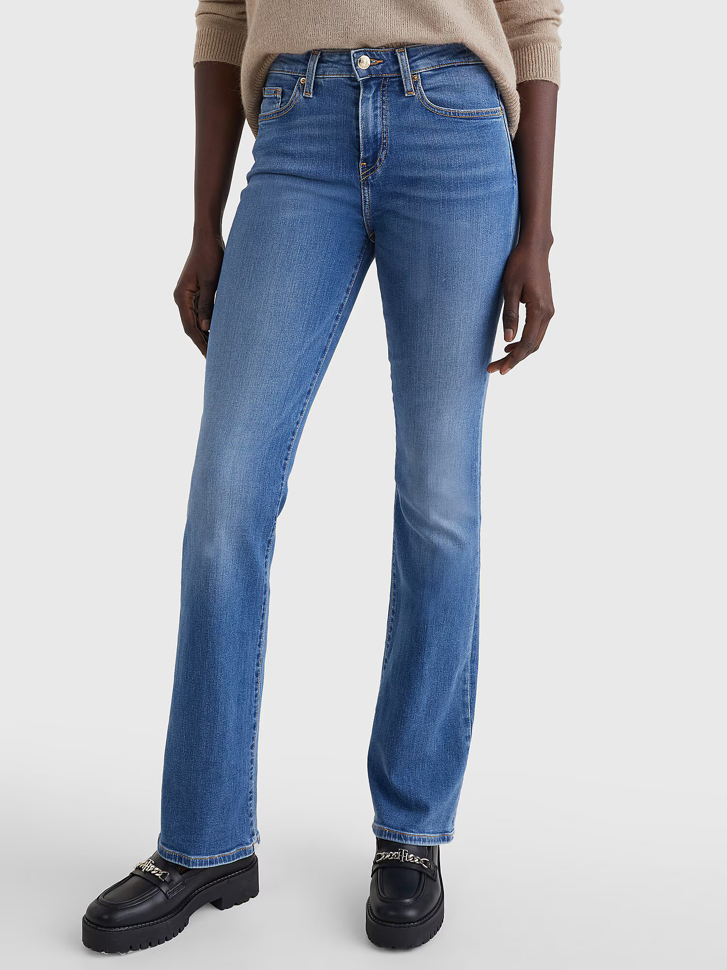 TOMMY HILFIGER Jeans 'Flex' albastru denim - Pled.ro