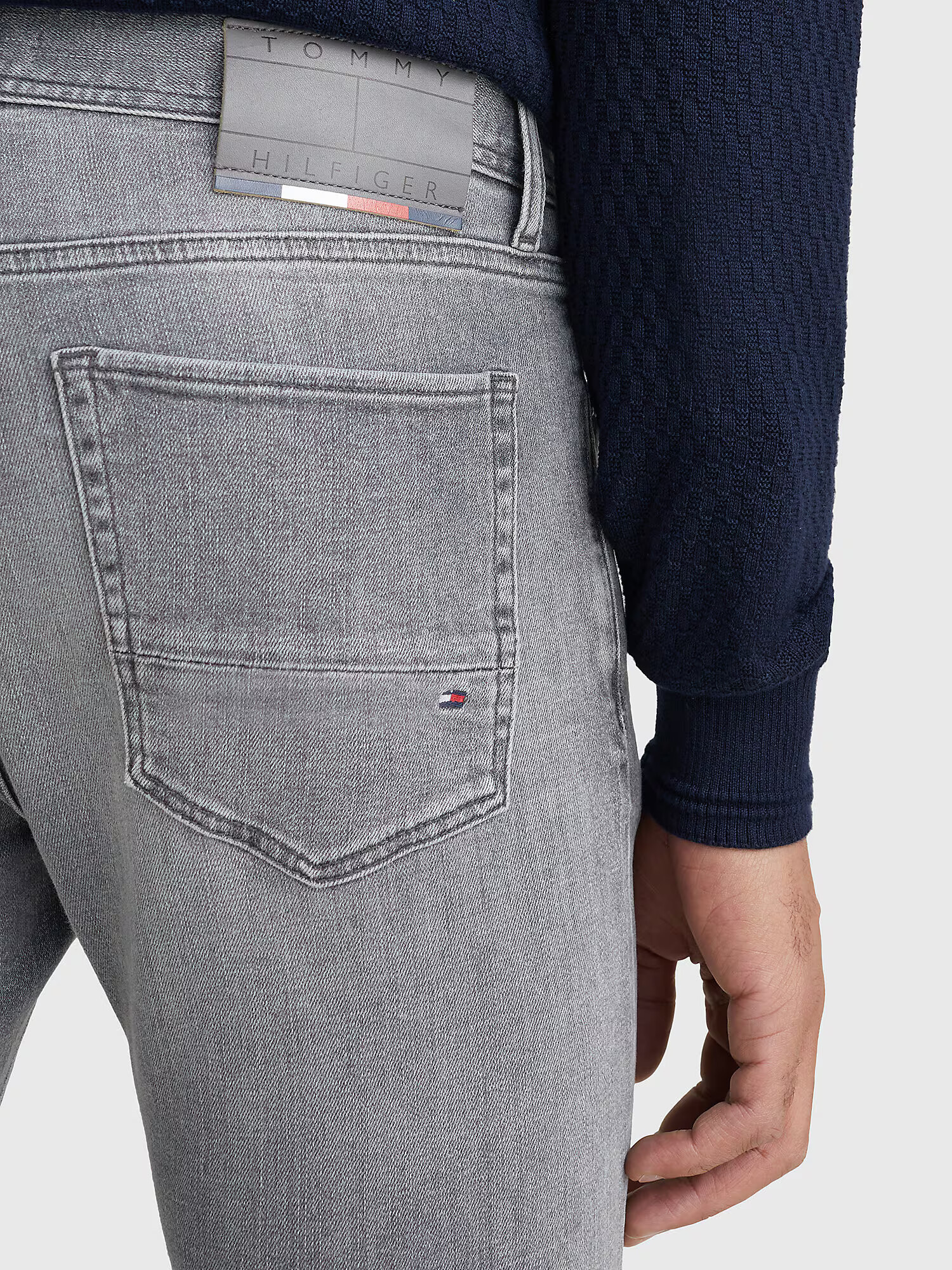 TOMMY HILFIGER Jeans gri - Pled.ro