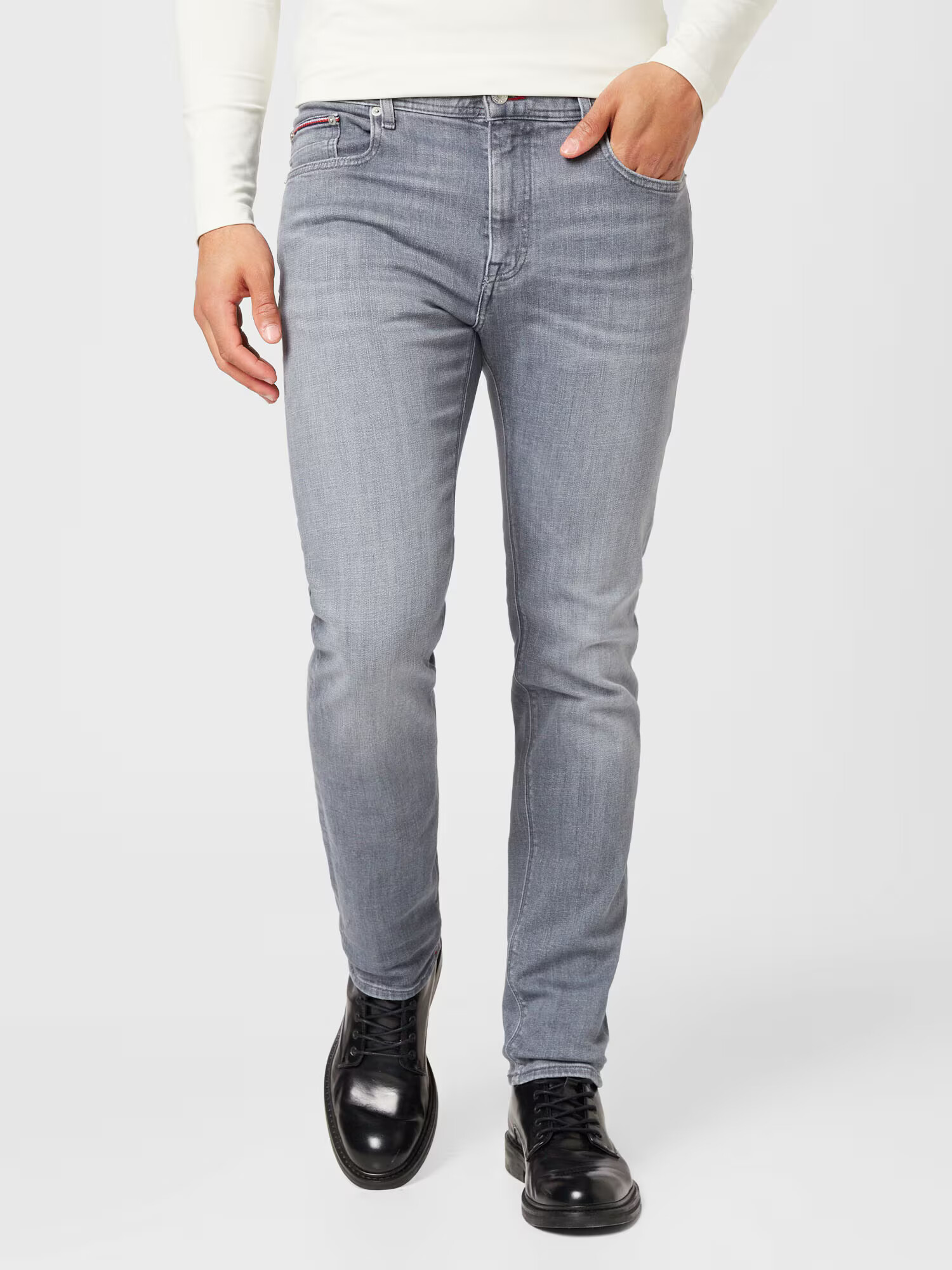 TOMMY HILFIGER Jeans gri denim - Pled.ro