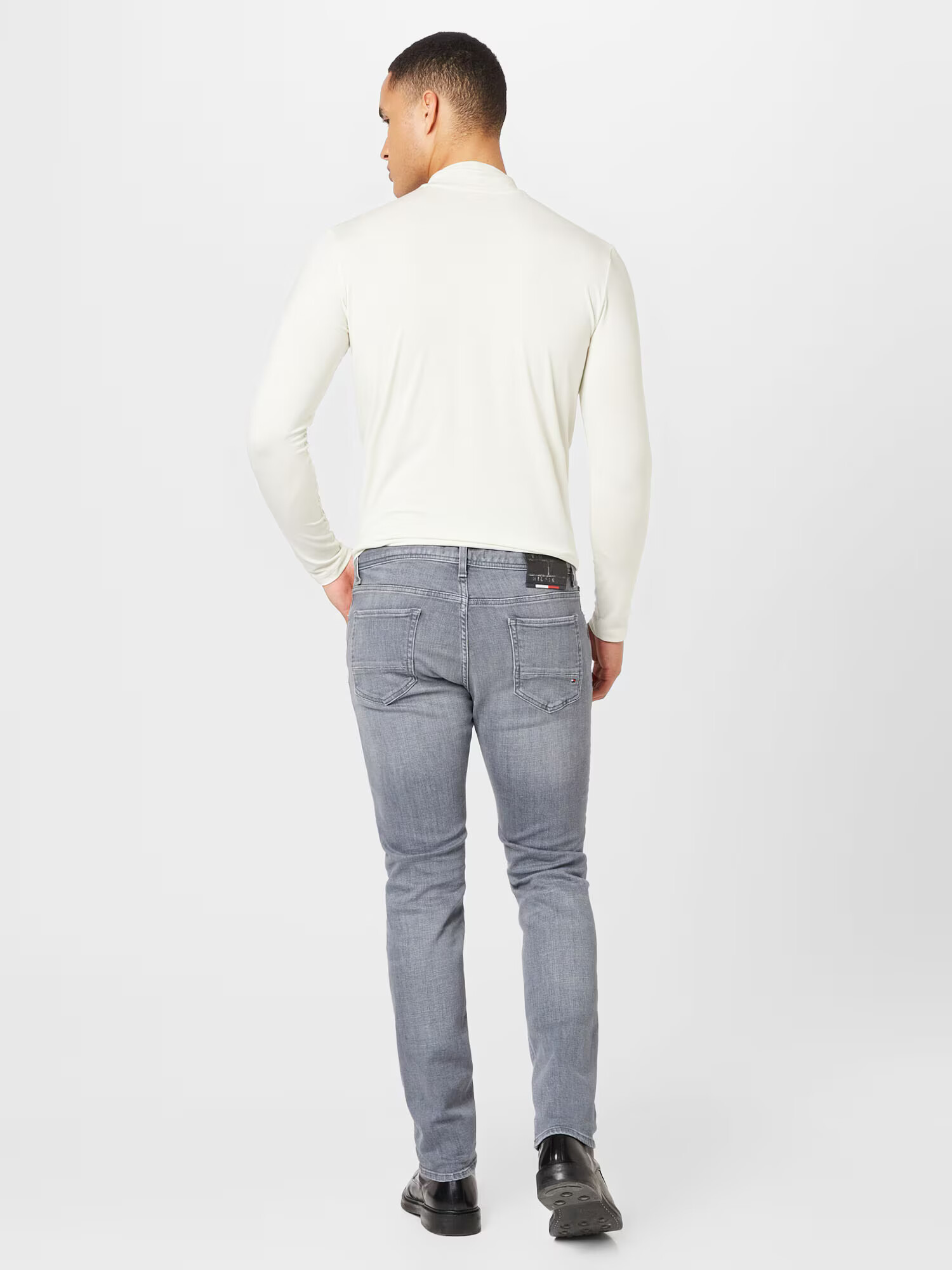 TOMMY HILFIGER Jeans gri denim - Pled.ro