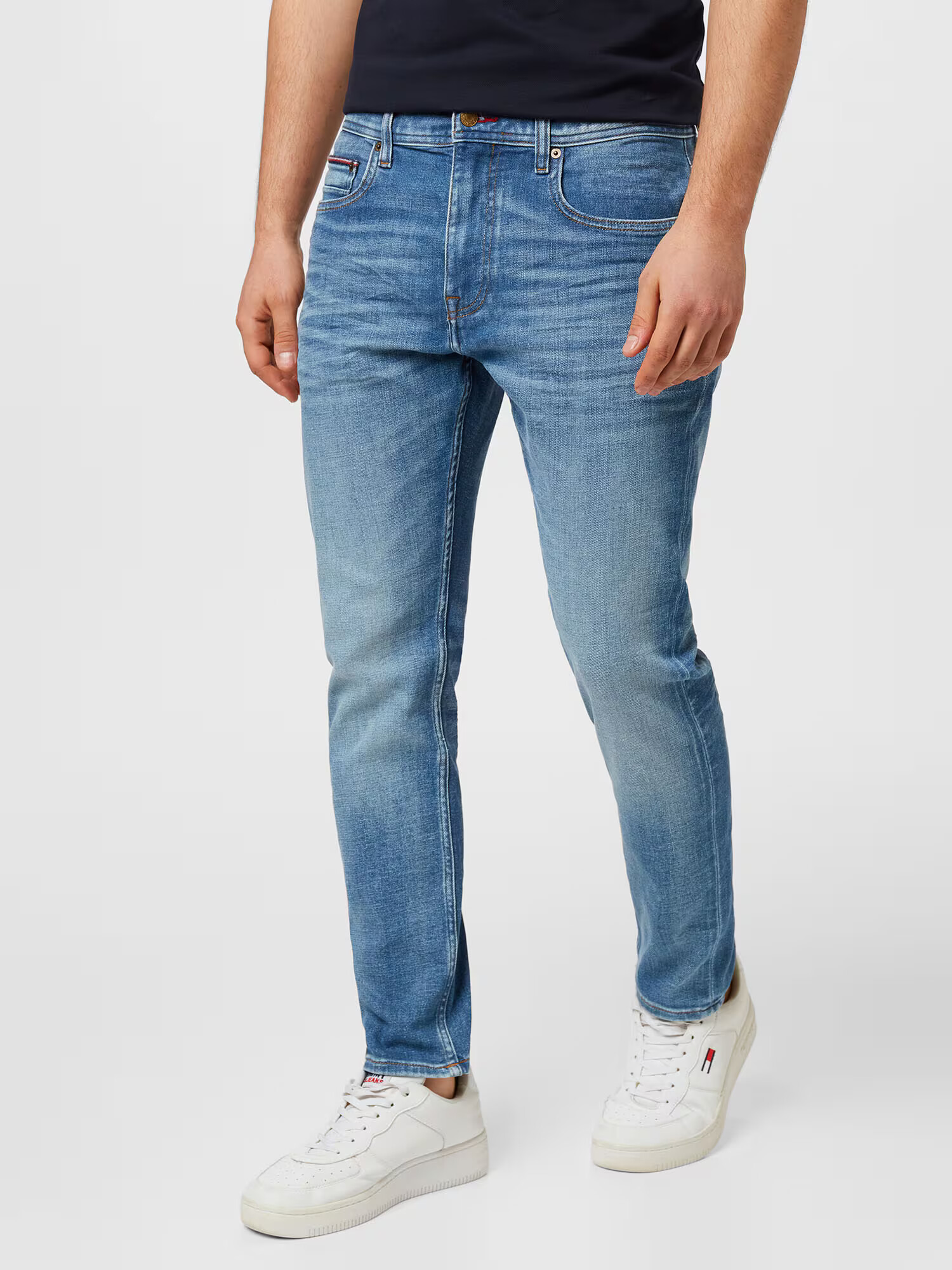 TOMMY HILFIGER Jeans 'Houston' albastru denim - Pled.ro