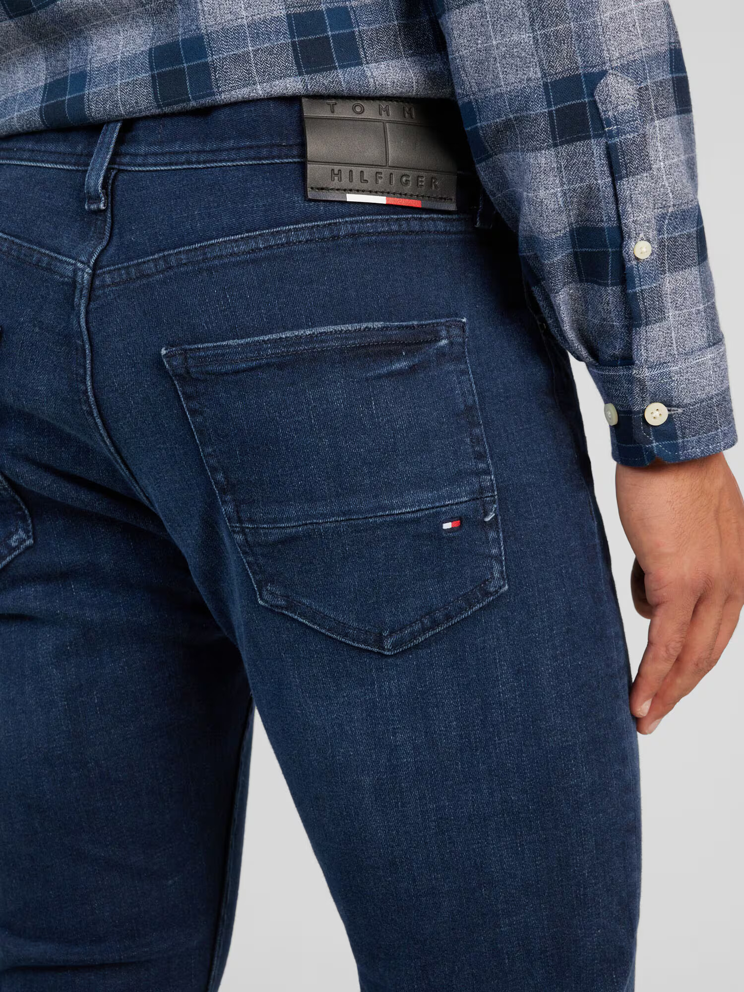 TOMMY HILFIGER Jeans 'Houston' albastru închis - Pled.ro