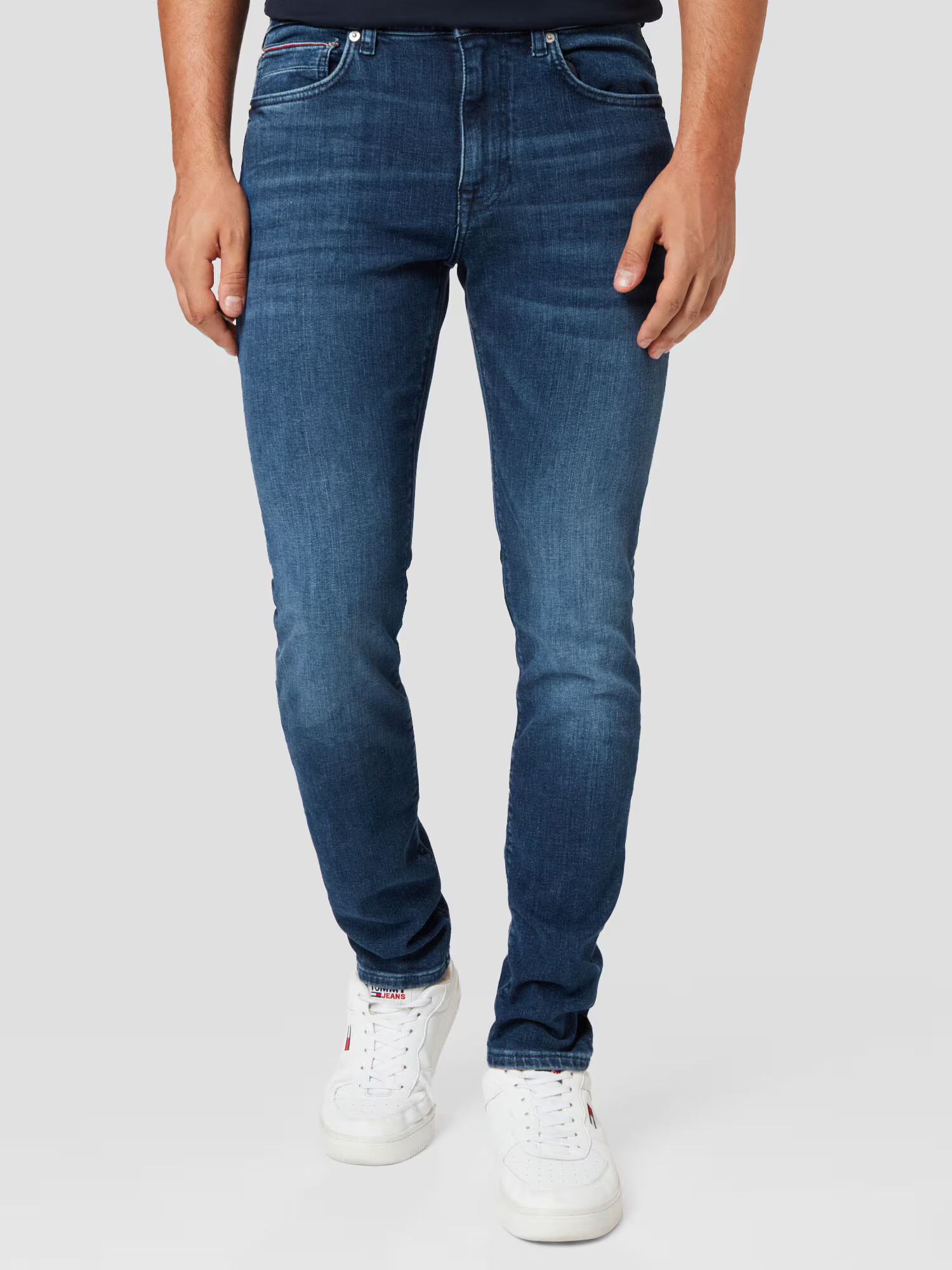 TOMMY HILFIGER Jeans 'Layton' albastru închis - Pled.ro