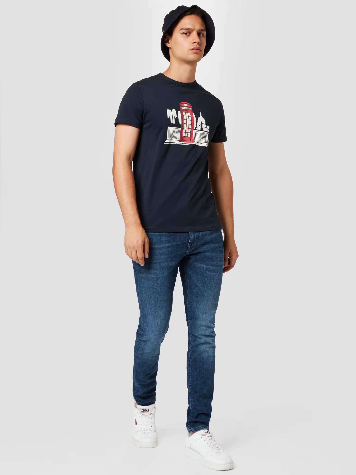 TOMMY HILFIGER Jeans 'Layton' albastru închis - Pled.ro