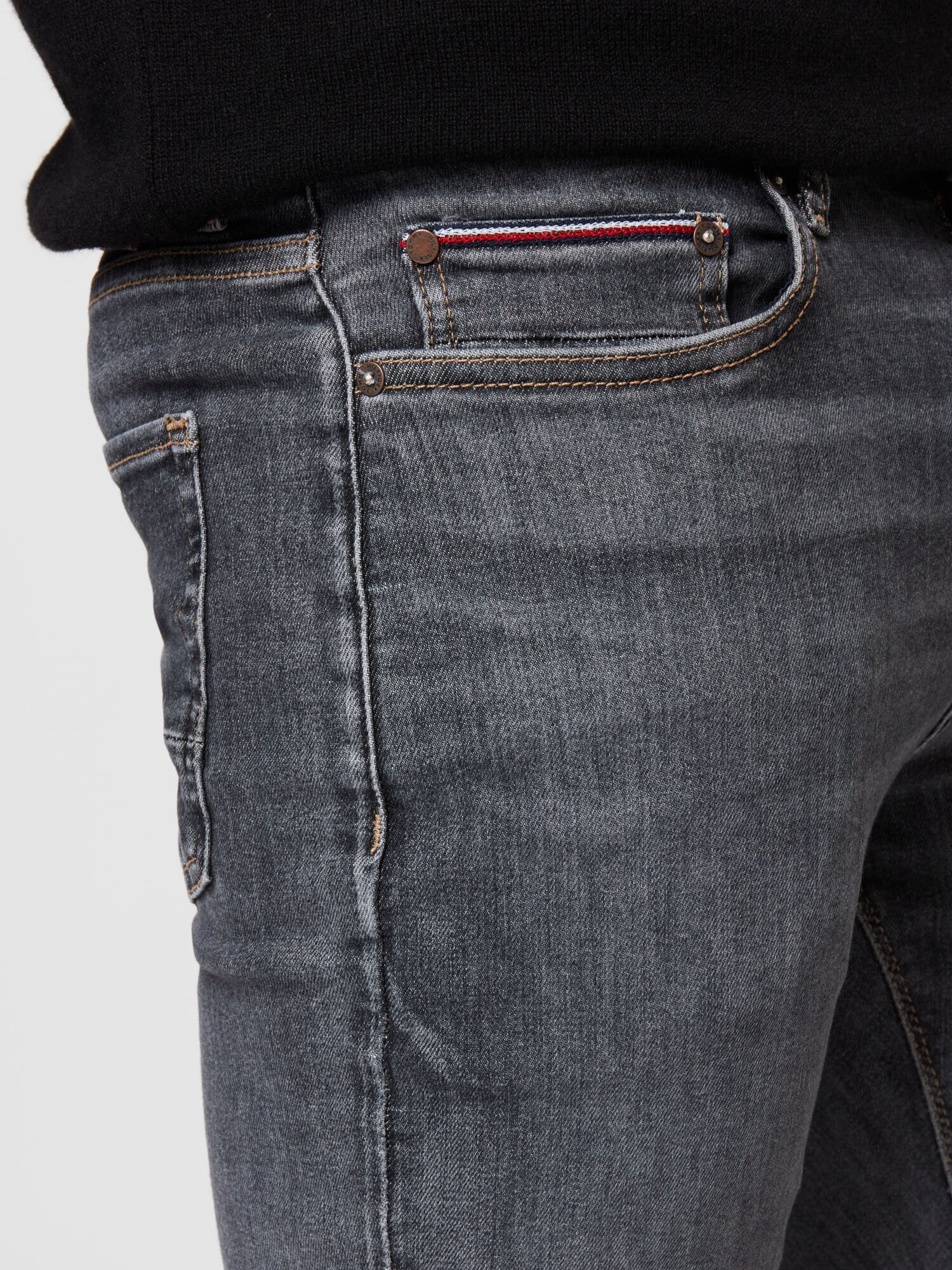 TOMMY HILFIGER Jeans 'LAYTON' gri denim - Pled.ro