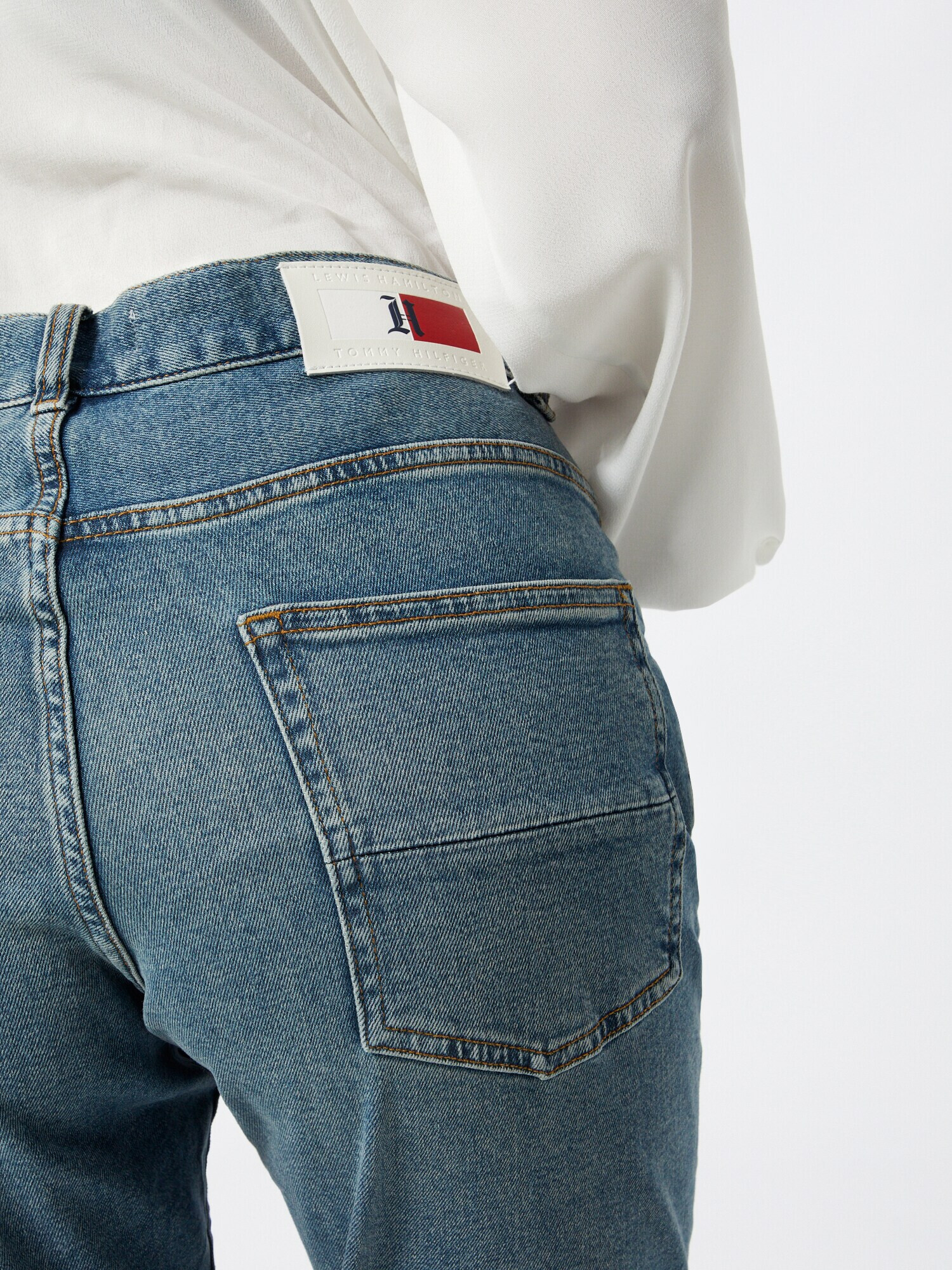 TOMMY HILFIGER Jeans 'Lewis Hamilton' albastru denim - Pled.ro